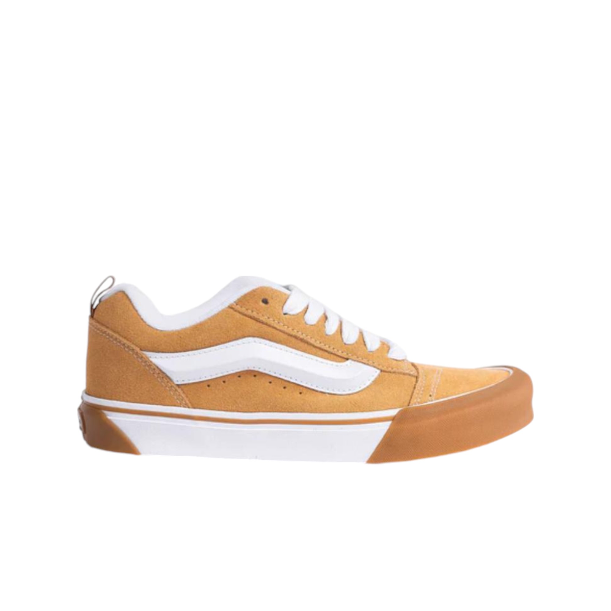 Vans Knu Skool Skateboard Shoes Men Low-Top Yellow