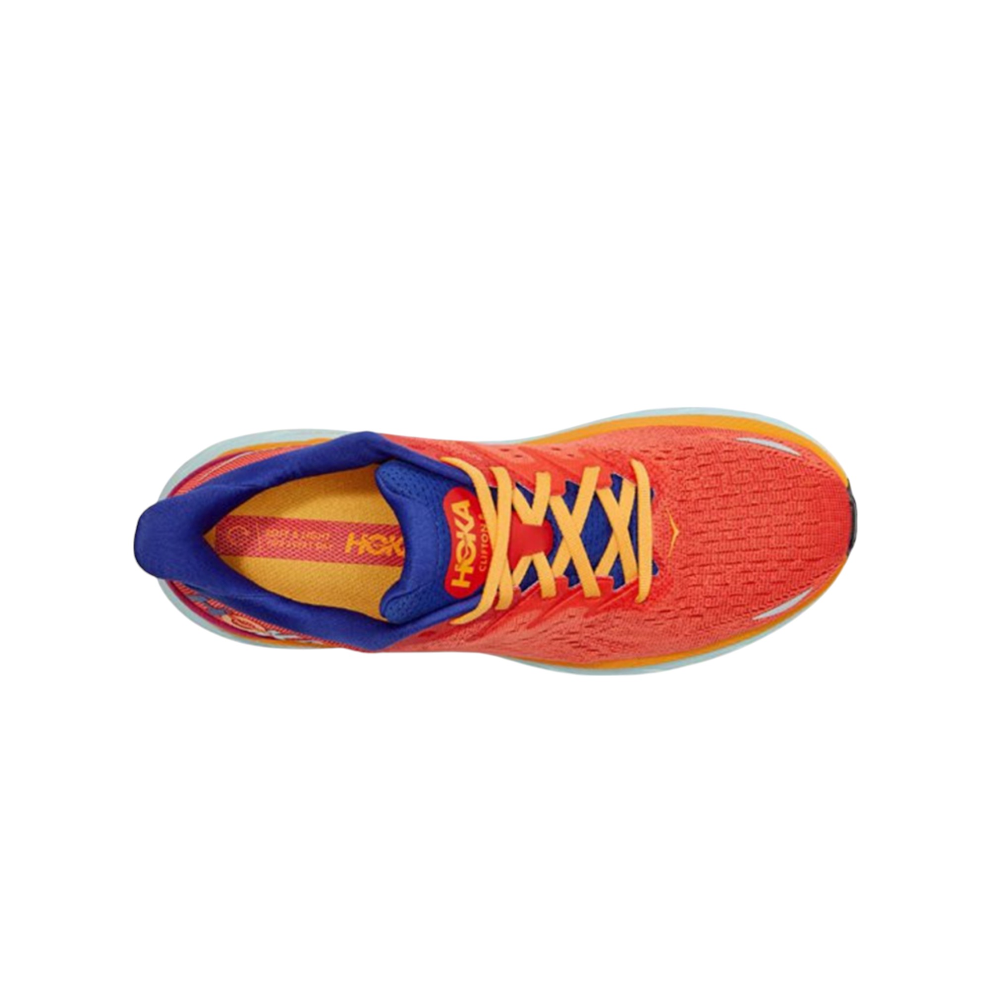 HOKA ONE ONE Clifton 8 Fiesta Orange Purple Women's