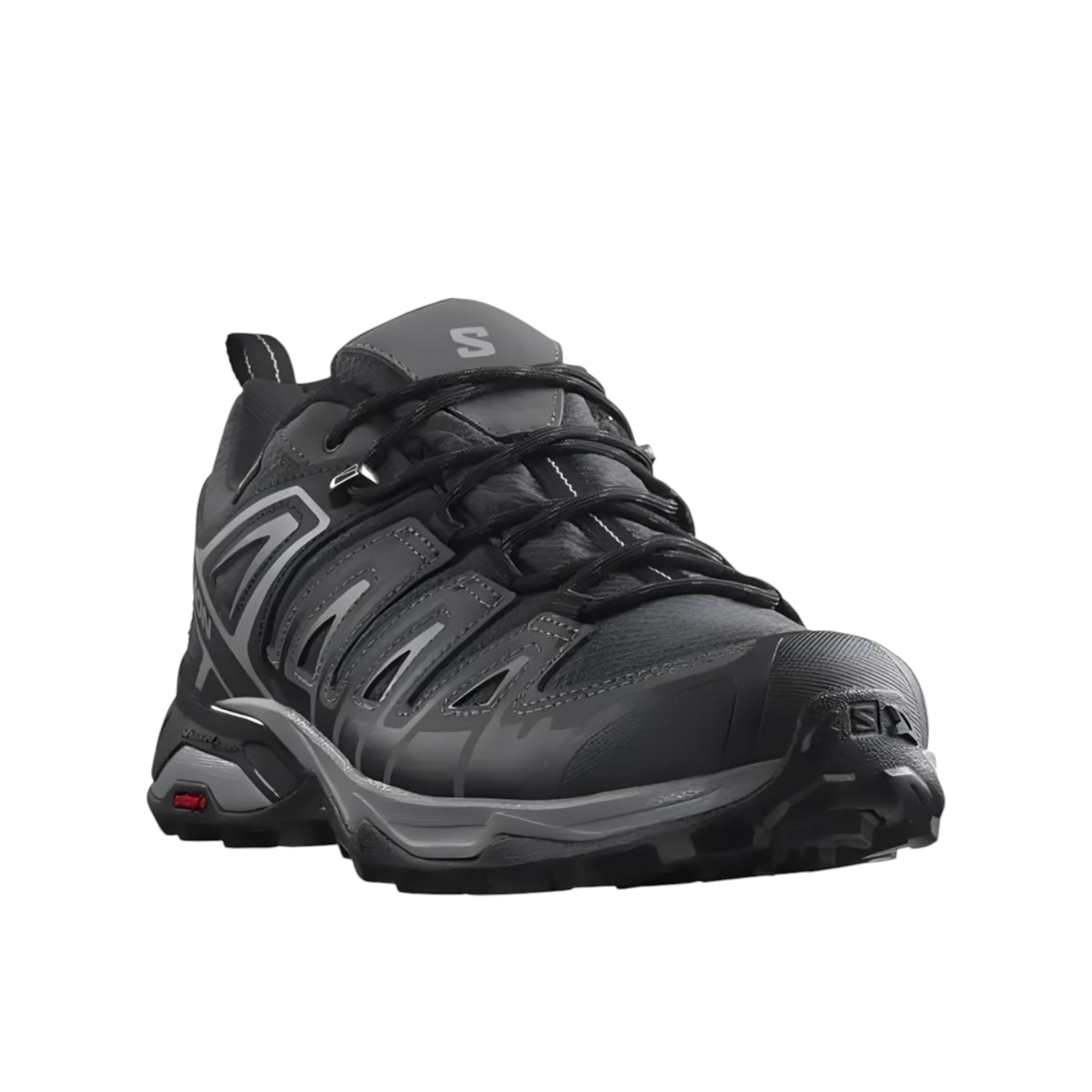 SALOMON X Ultra Pioneer Hiking / Trekking Shoes Men Low-Top Ink Black/Black/Gray