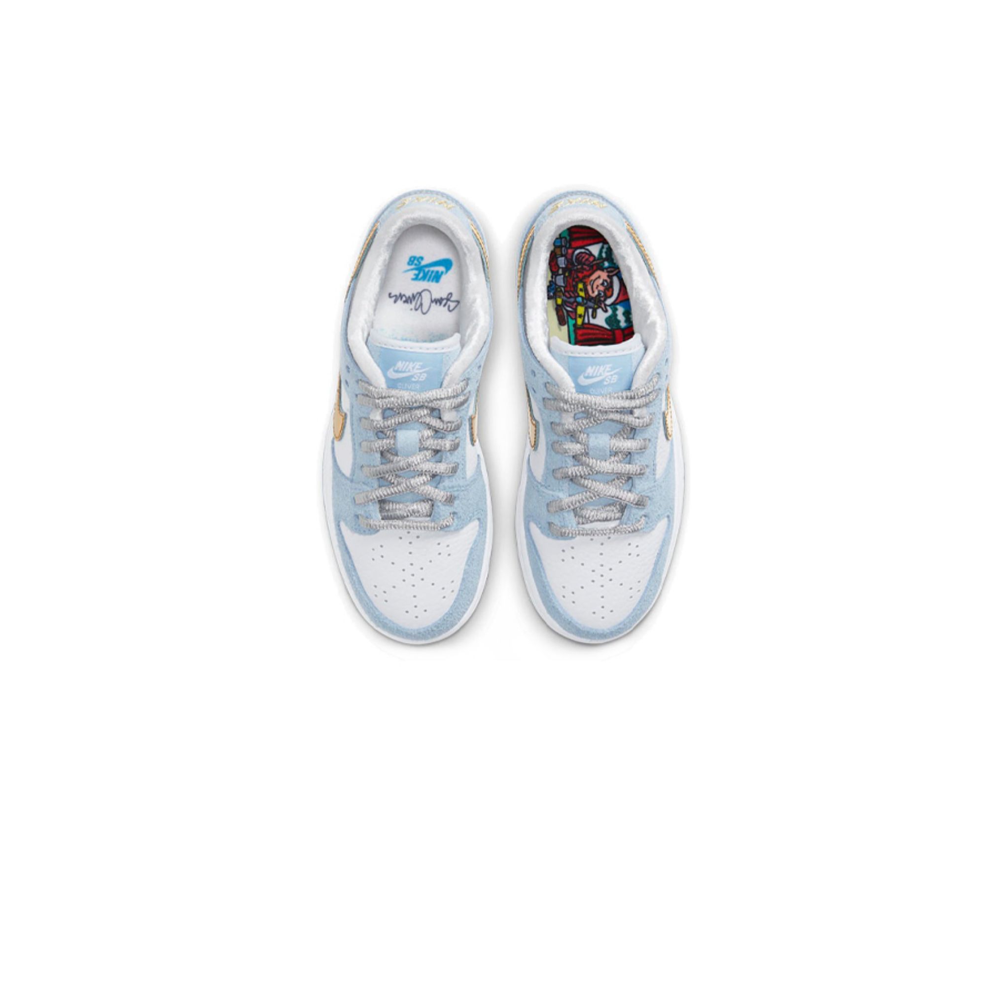 Nike Kids X Sean Cliver SB Dunk Low 'Holiday Special' Sneakers