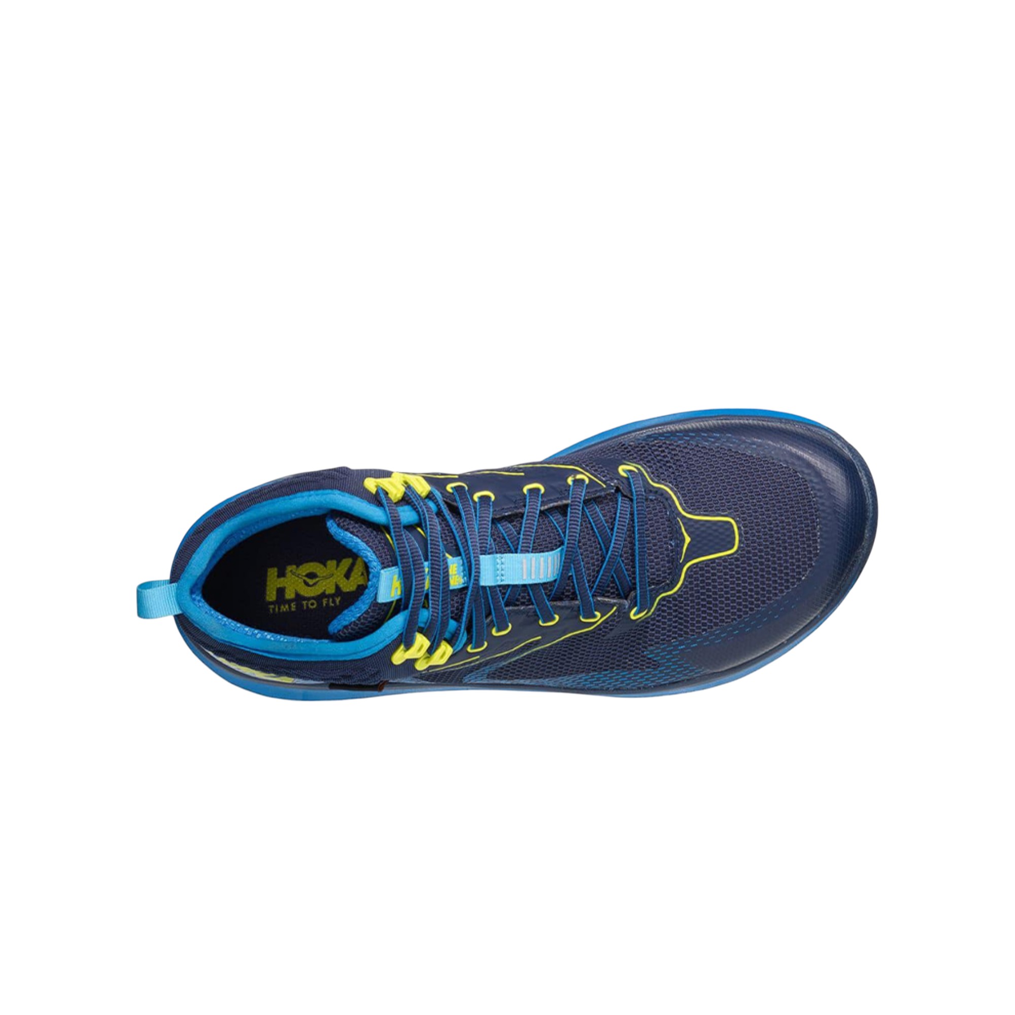 HOKA ONE ONE Running Shoes Men Mid-Top Blue