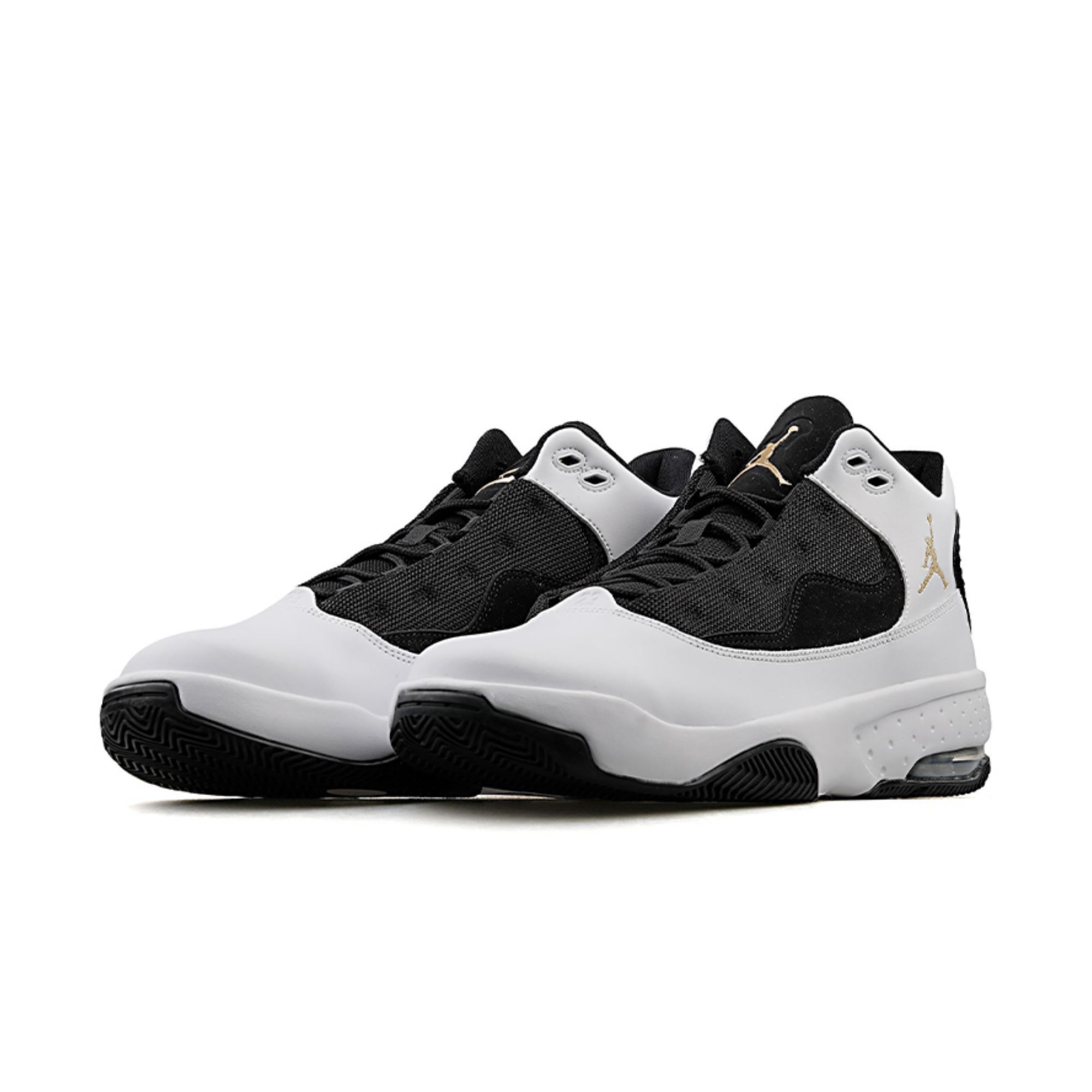 Jordan Max Aura 2 White Black Gold