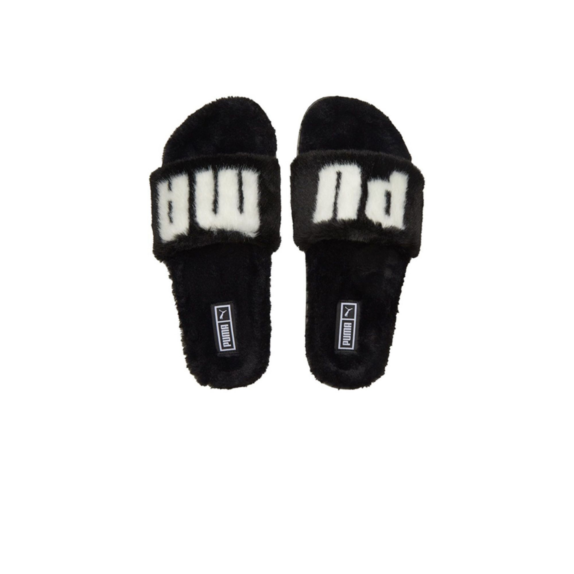 PUMA Slide Slippers Women's Black/White