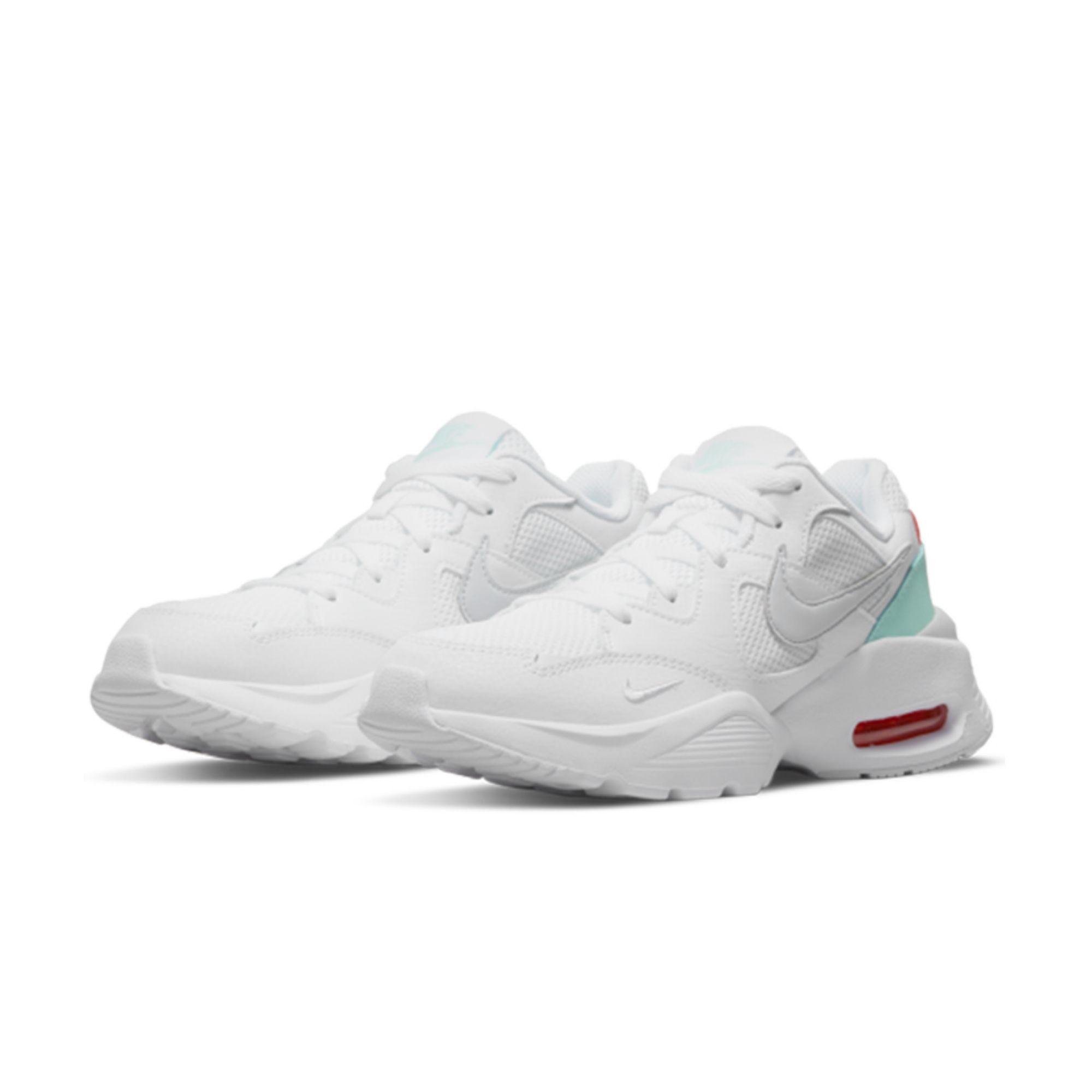 Nike Air Max Fusion Running Shoes Women's Low-Top White/Green