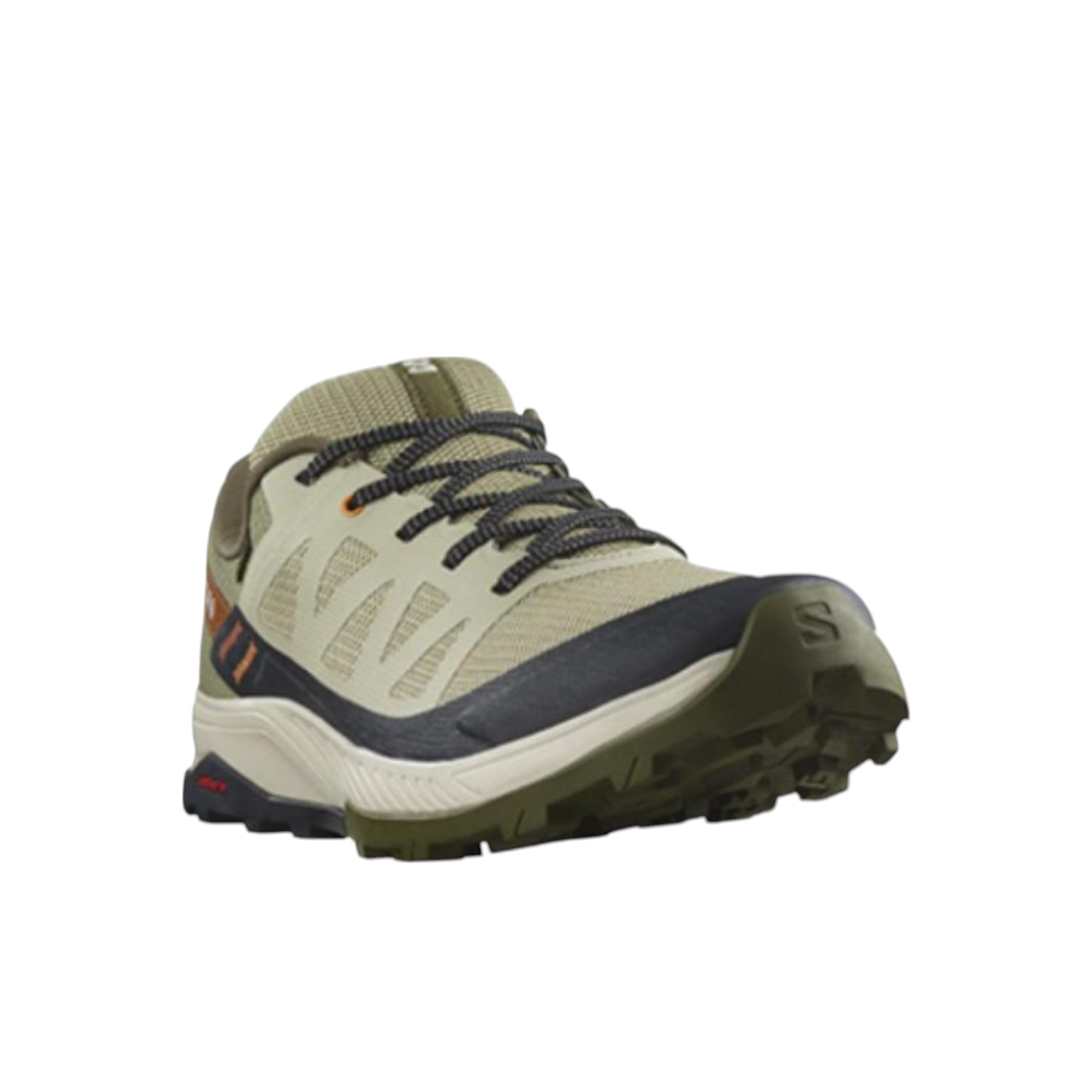 SALOMON Casual Shoes Men Low-Top Gray/Green/Black