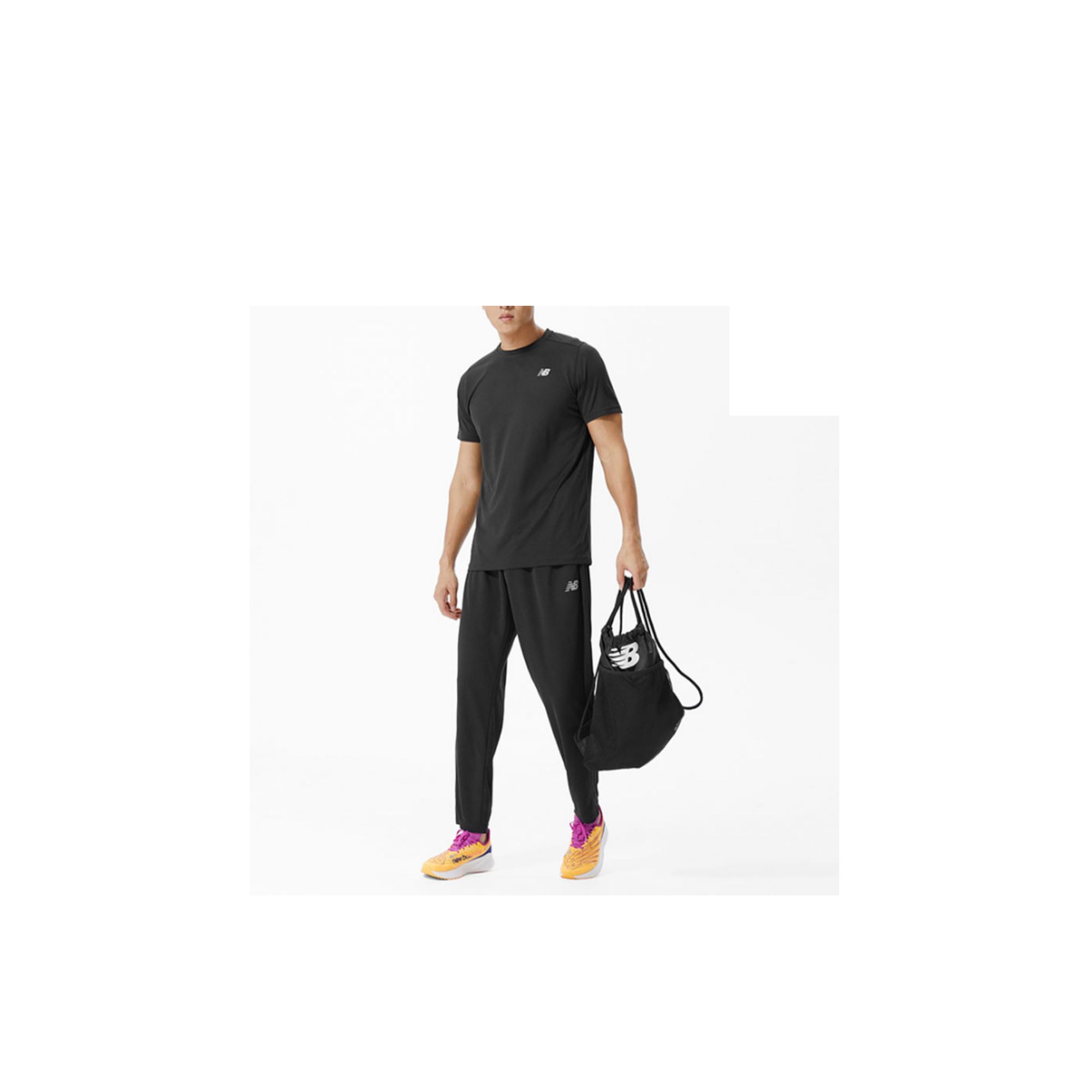 New Balance Joggers & Sweatpants Knit Sweatpants Men Black