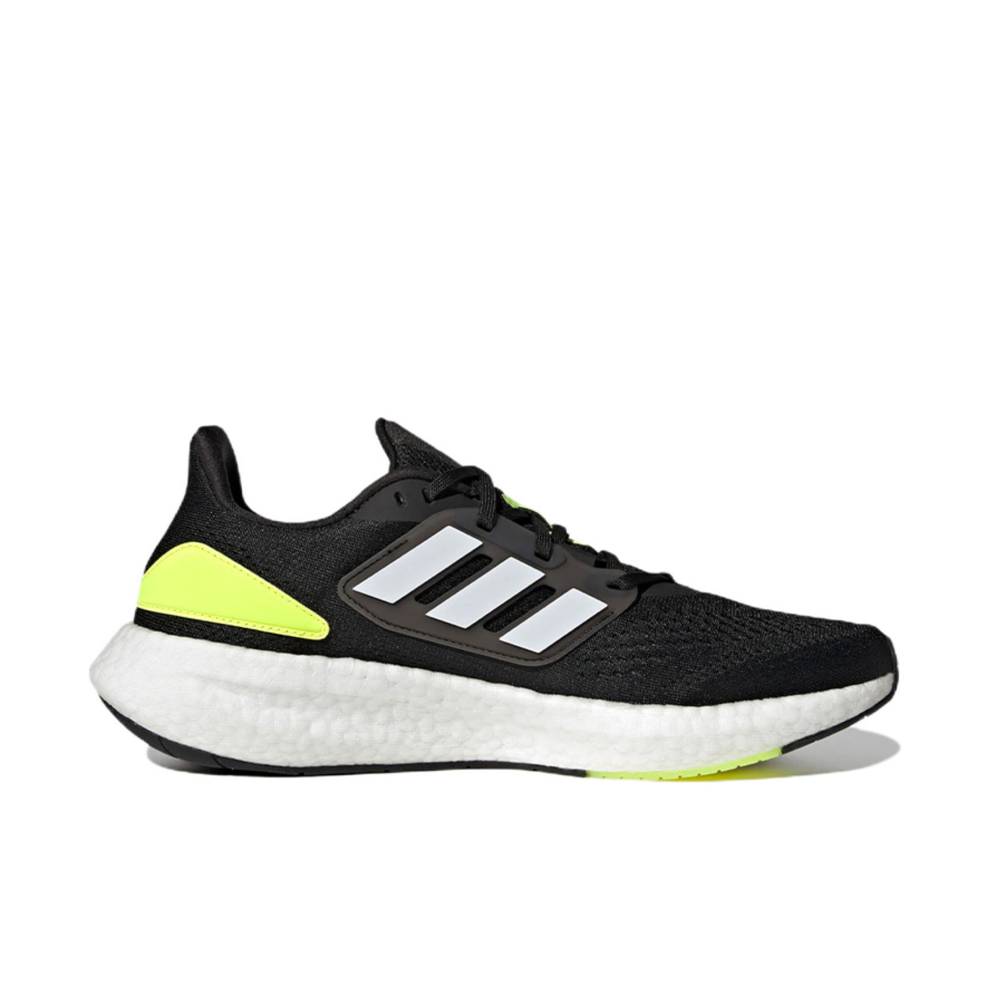 Adidas Pureboost 22 Core Black Cloud White Solar Yellow