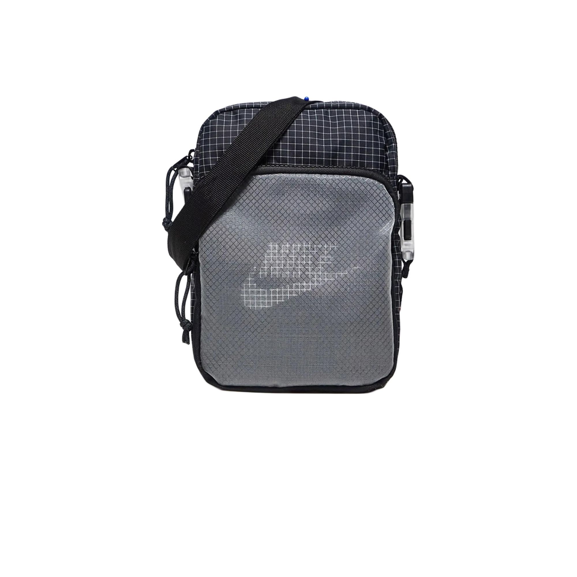 Nike Heritage Shoulder Bags Plaid Black