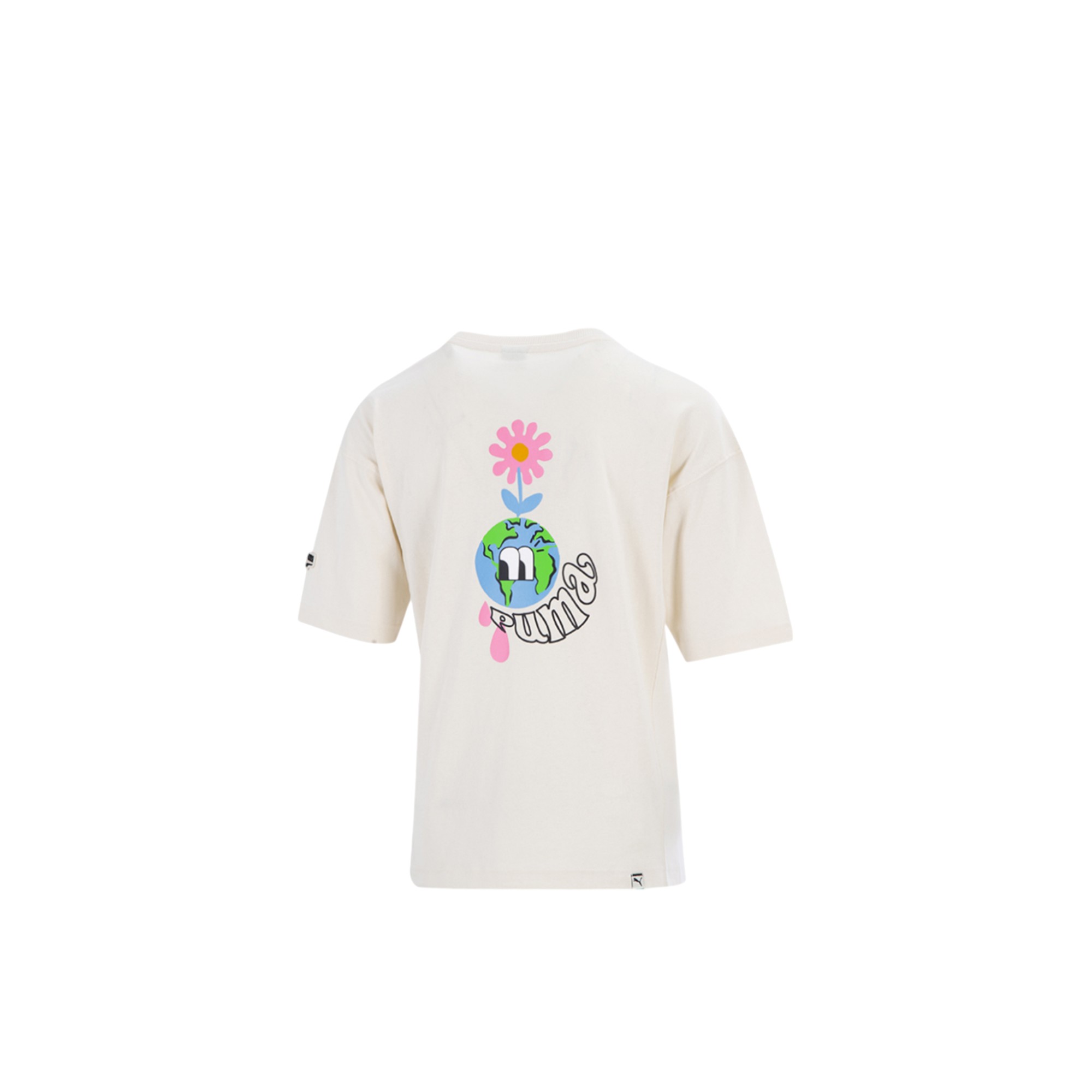 PUMA Downtown T-Shirts Women's Off White