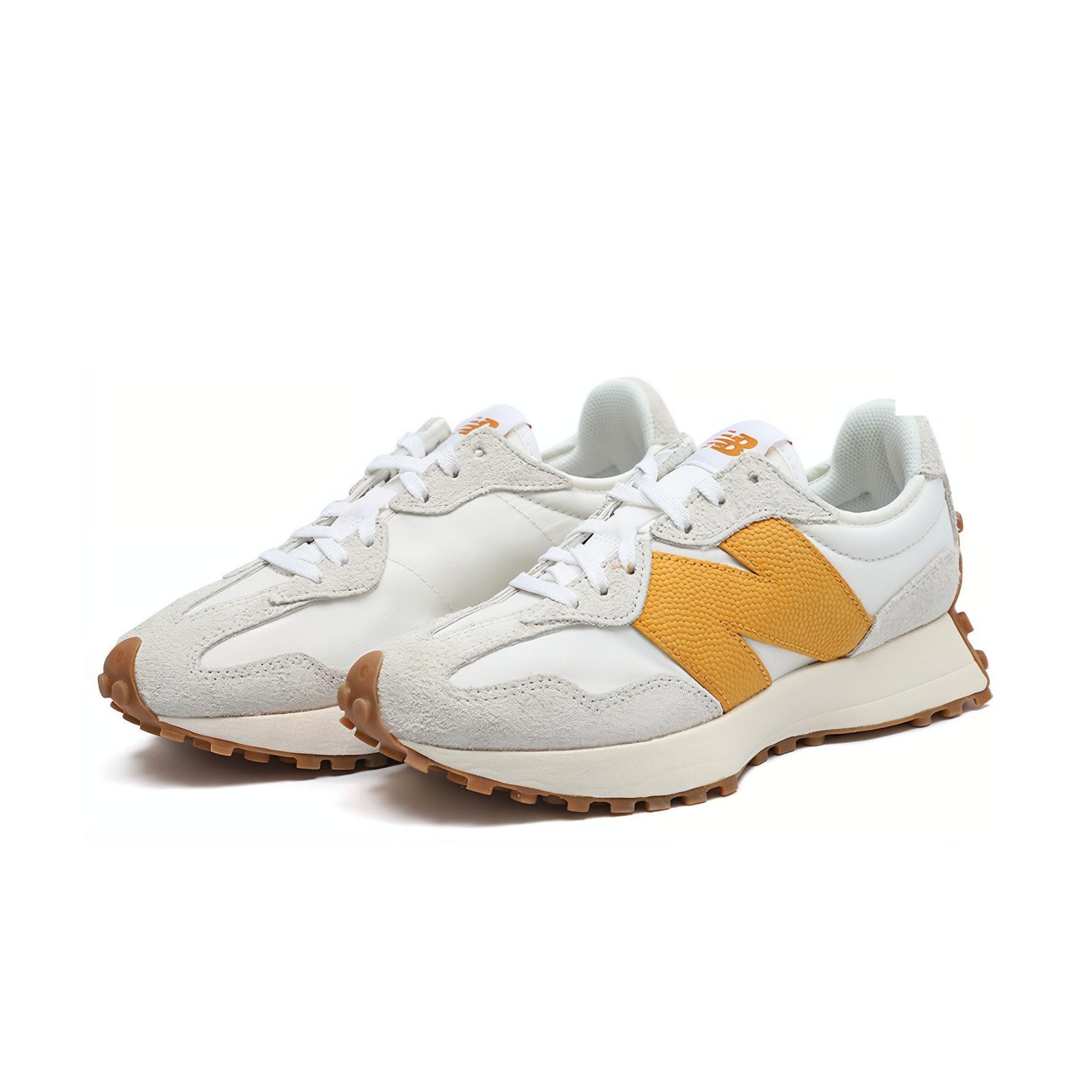 New Balance 327 Sea Salt Golden Hour Gum Women's