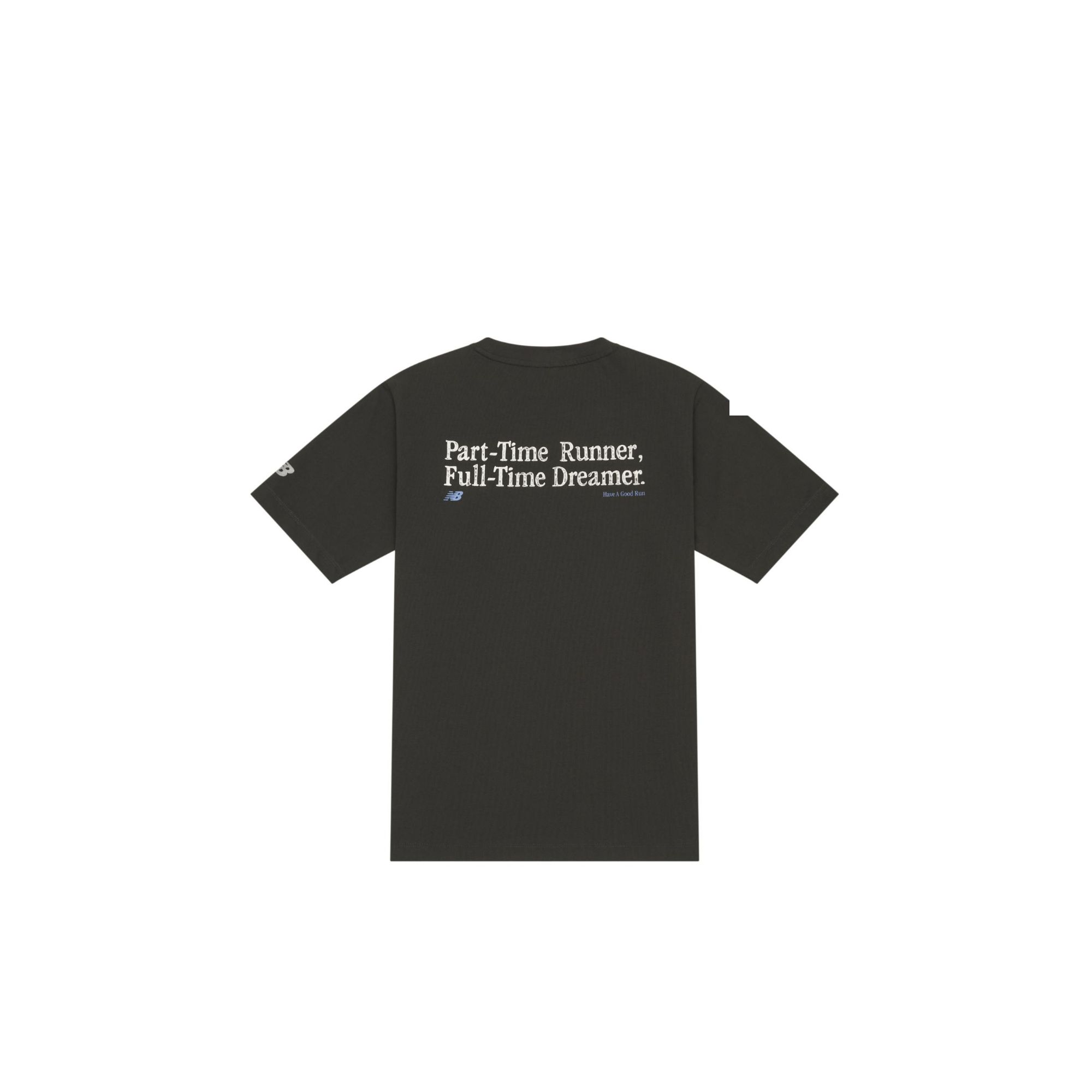 New Balance T-Shirts Unisex Charcoal Gray