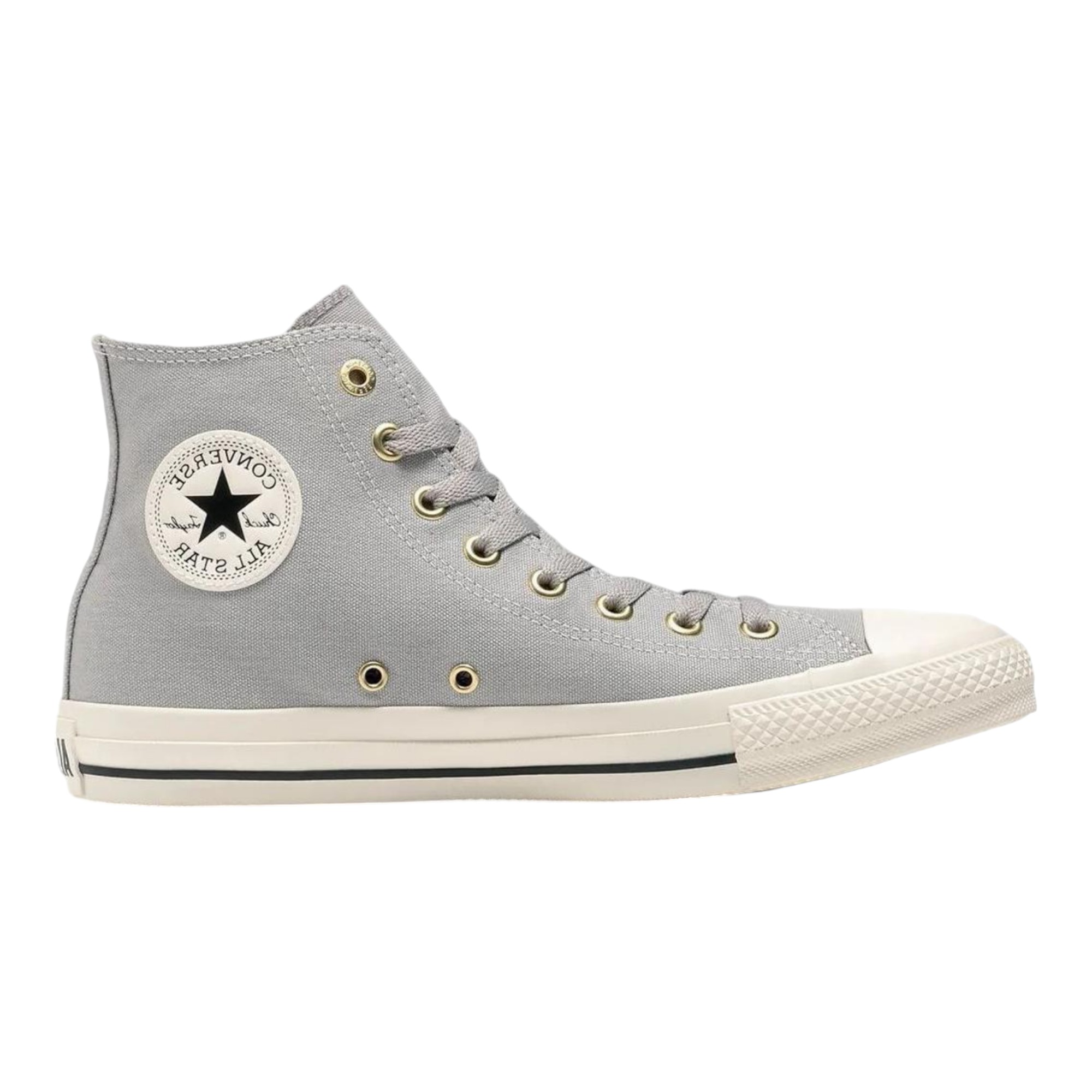 Converse All Star Canvas Shoes Unisex High-Top Light Gray