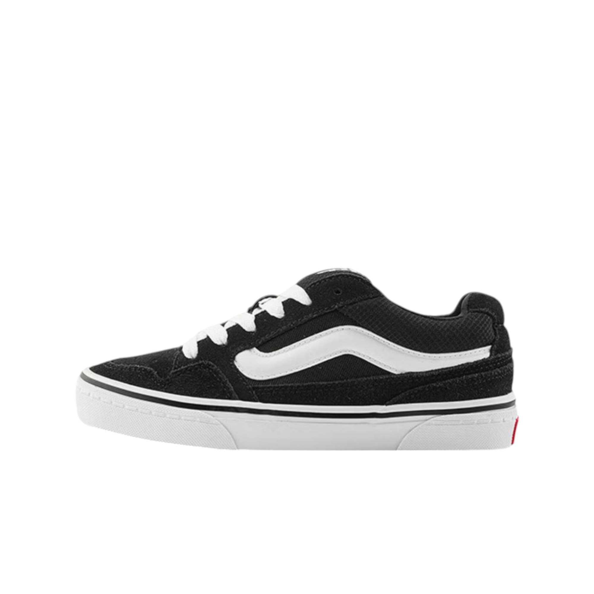 Vans Caldrone Skateboard Shoes Women's Low-Top Black