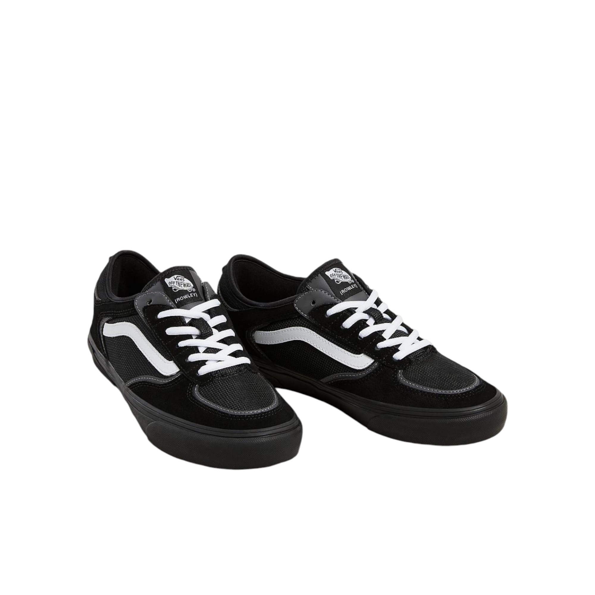 Vans Skate Rowley Skateboard Shoes Men Low-Top Black