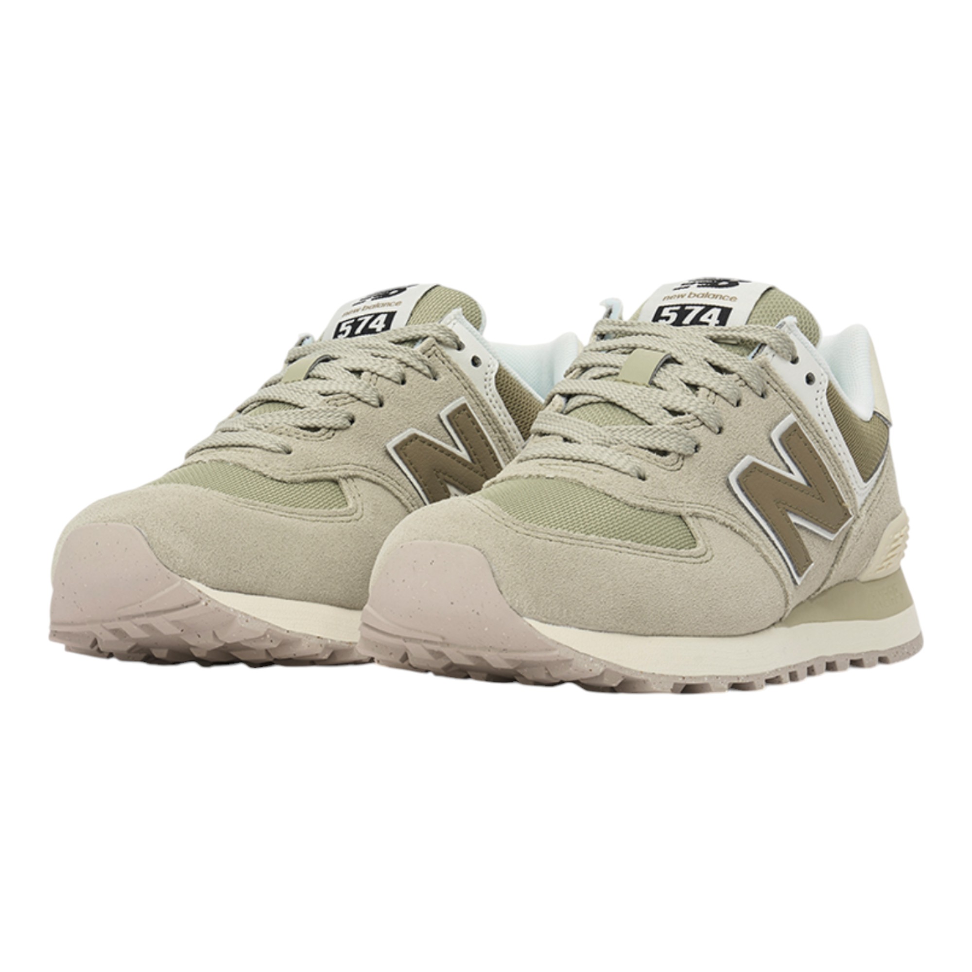 New Balance 574 Women's 'Olivine Dark Stoneware'