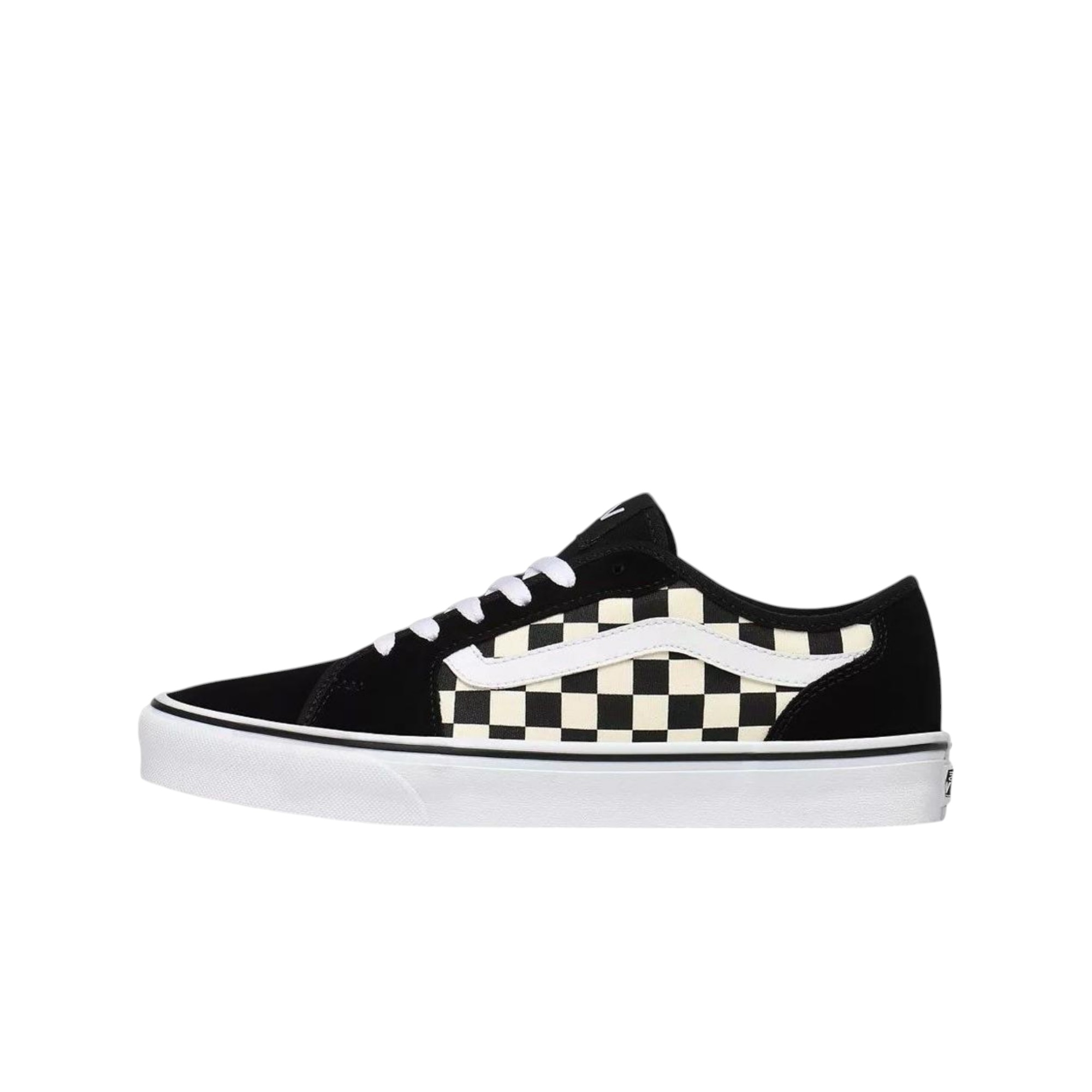 Vans Filmore Skateboard Shoes Unisex Low-Top Black/White