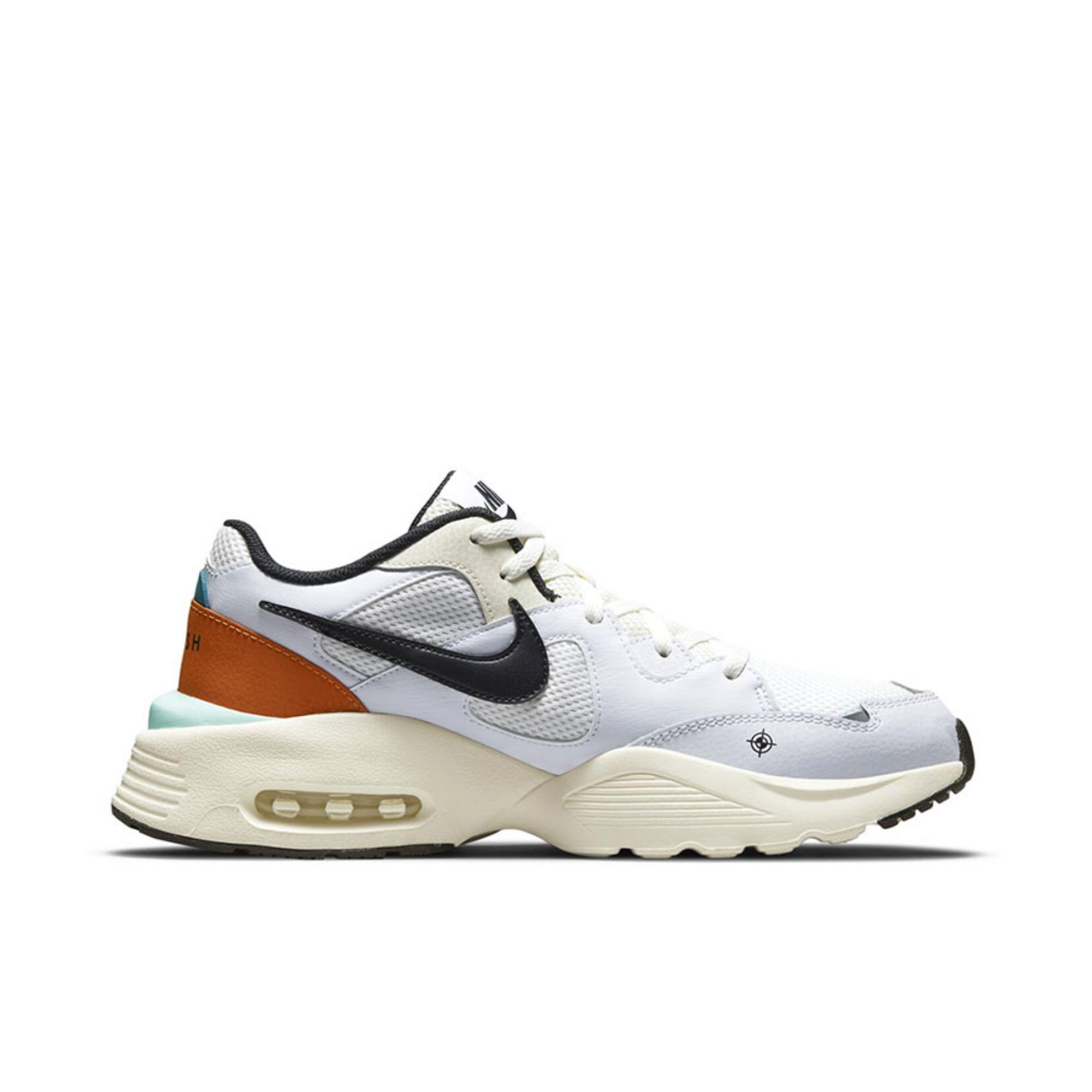 Nike Air Max Fusion Running Shoes Men Low-Top Beige/Black/Brown