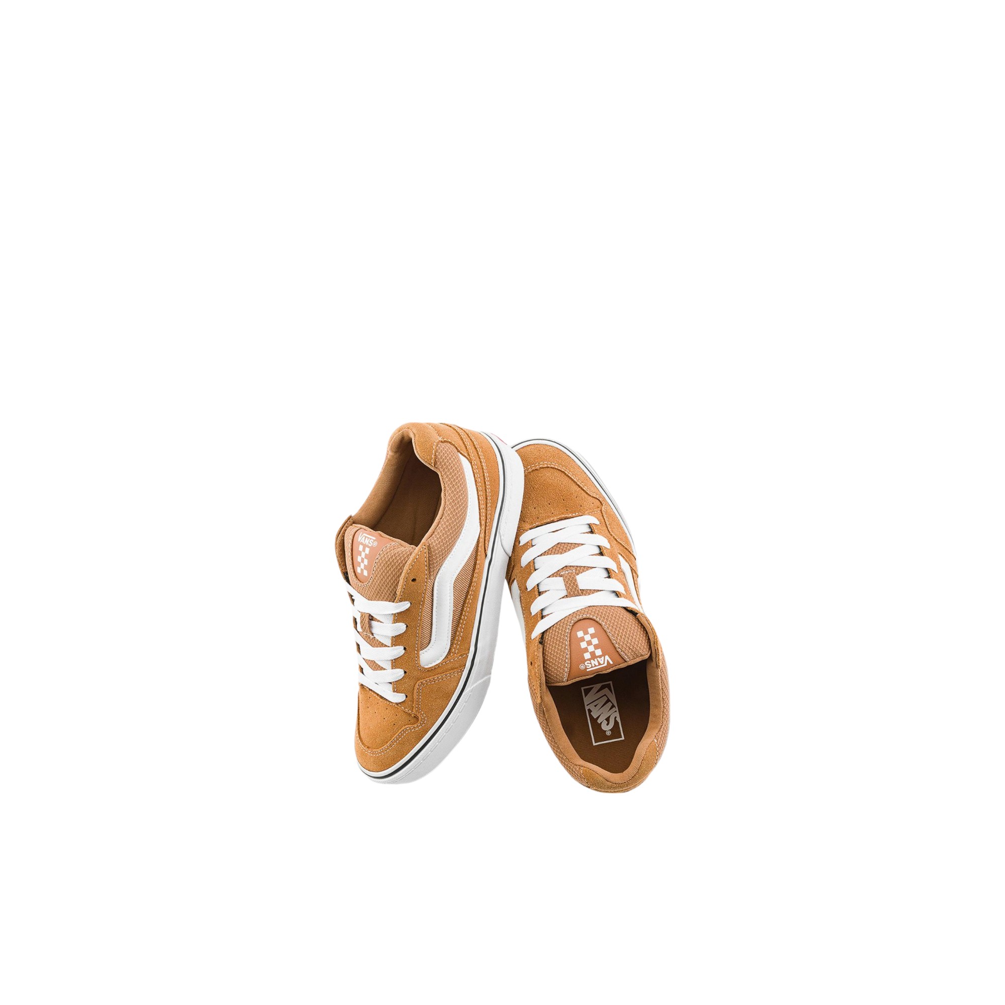 Vans Skateboard Shoes Men Low-Top Brown