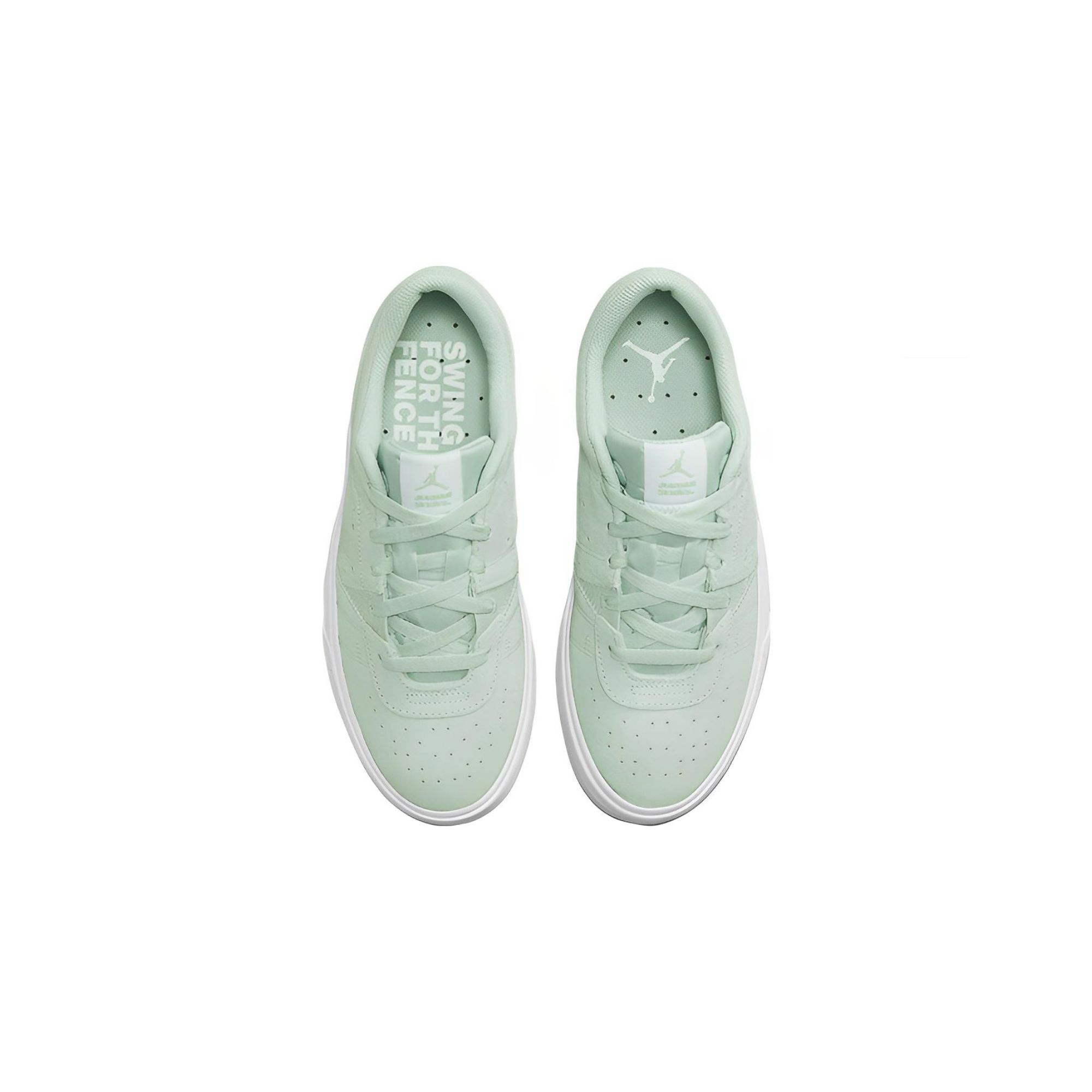 Jordan Series Skateboard Shoes Women's Low-Top Green/White