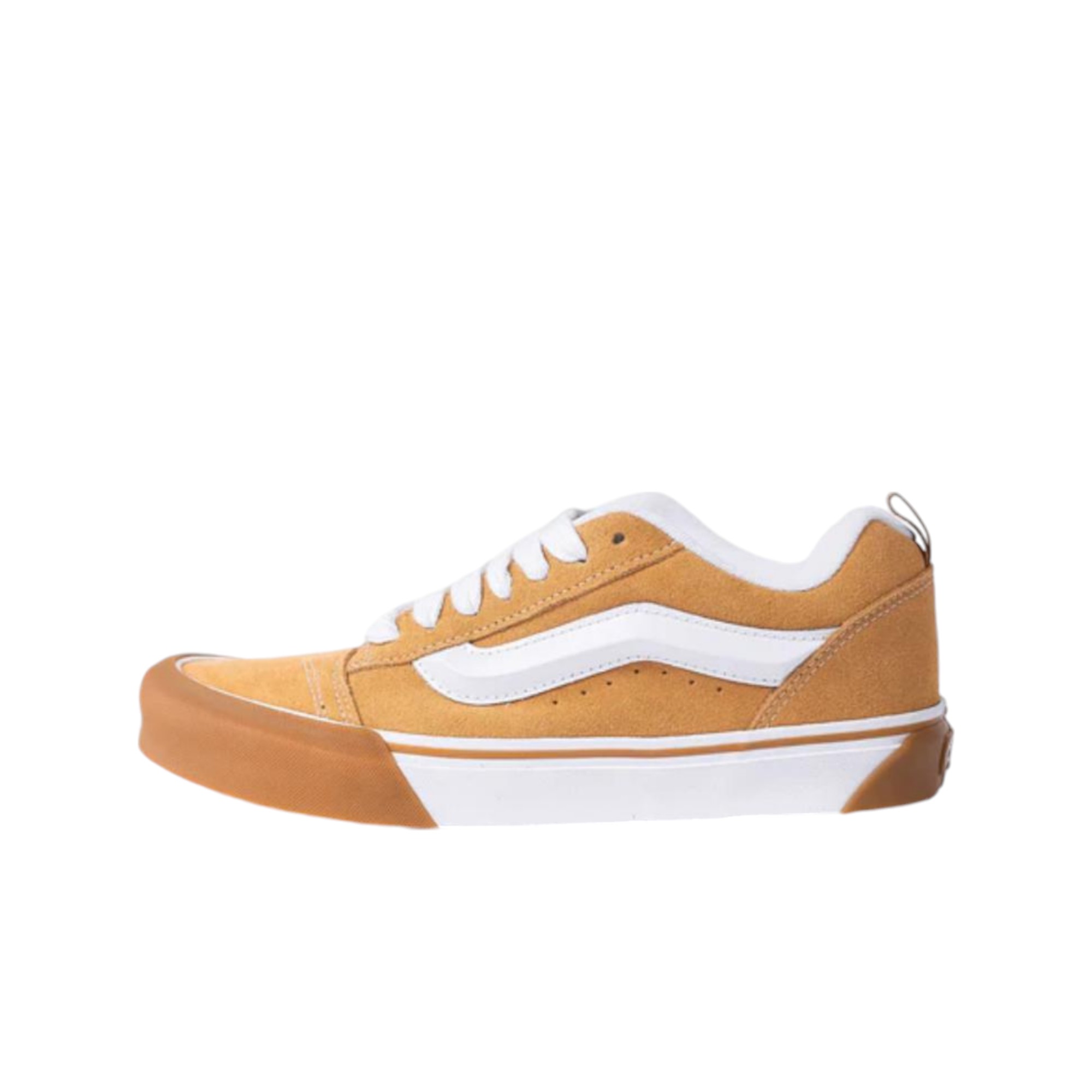 Vans Knu Skool Skateboard Shoes Men Low-Top Yellow