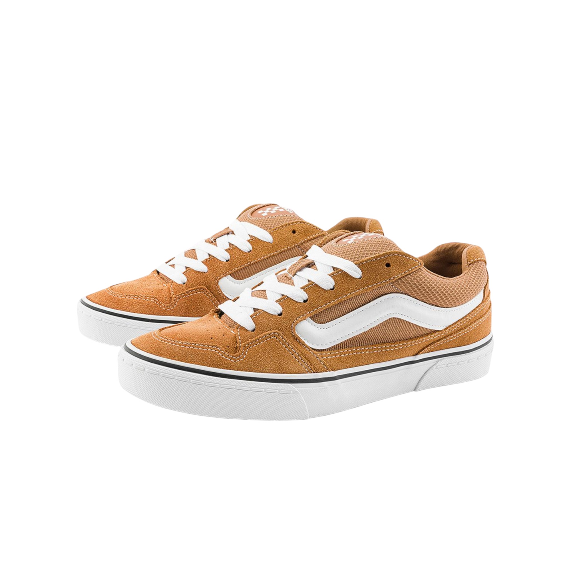 Vans Skateboard Shoes Men Low-Top Brown