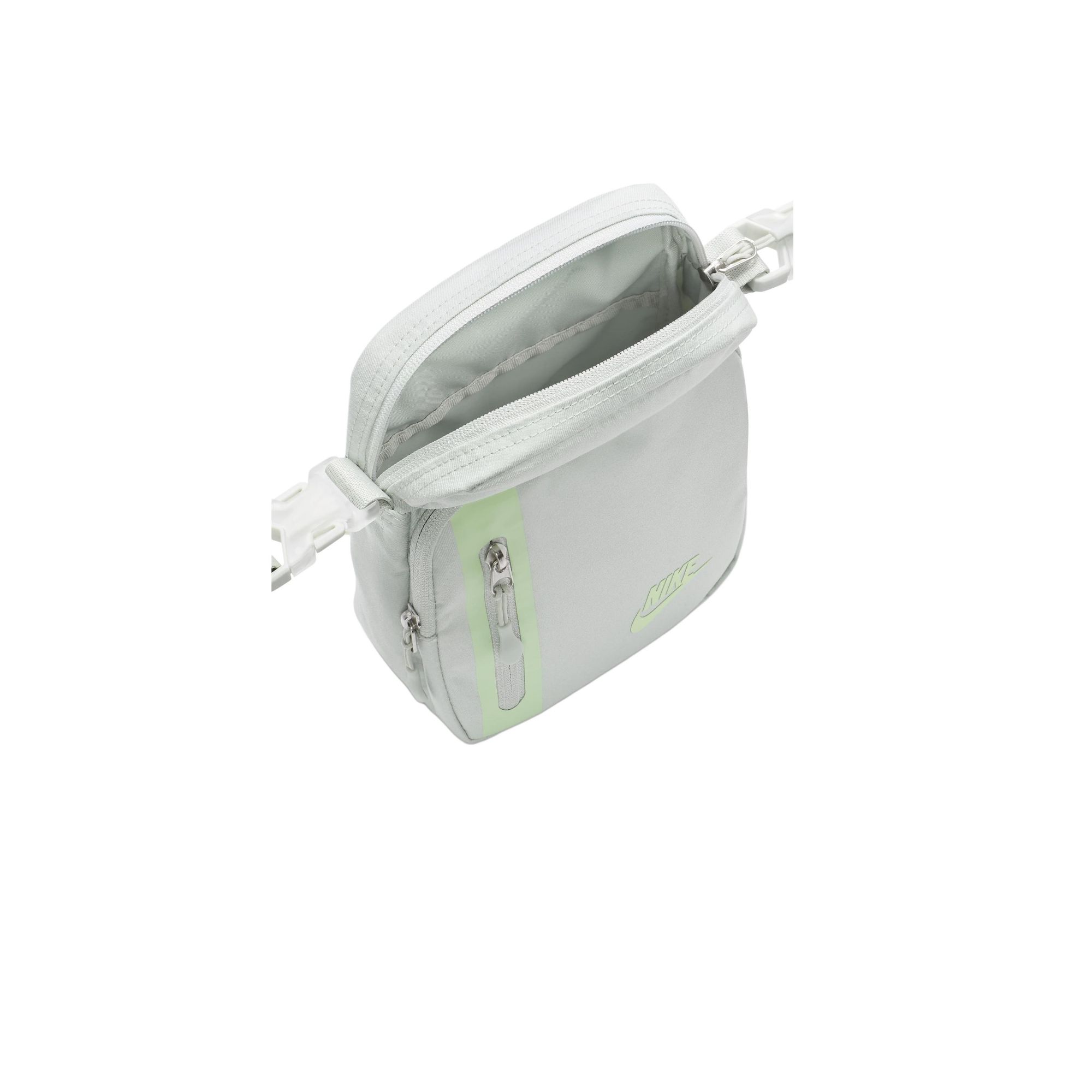 Nike Shoulder Bags Light Silver With Mist Green Accents