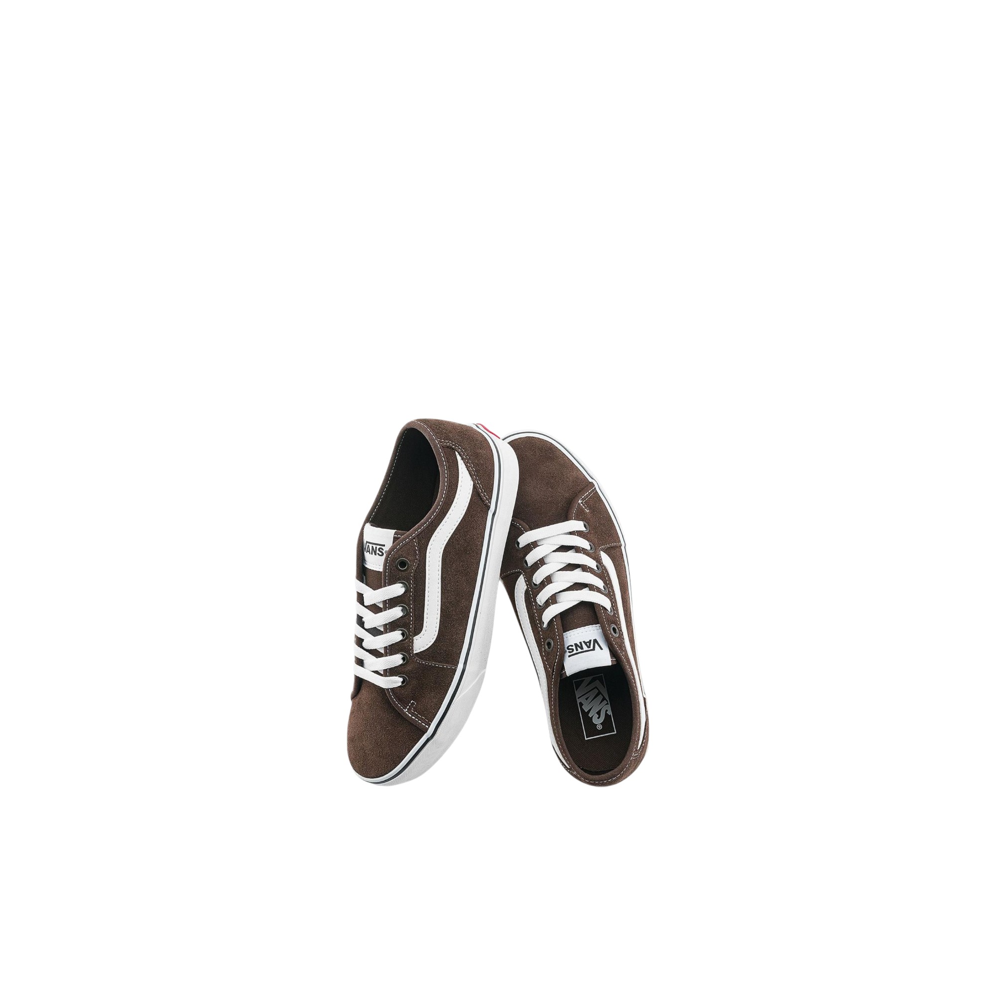 Vans Filmore Skateboard Shoes Men Low-Top Coffee