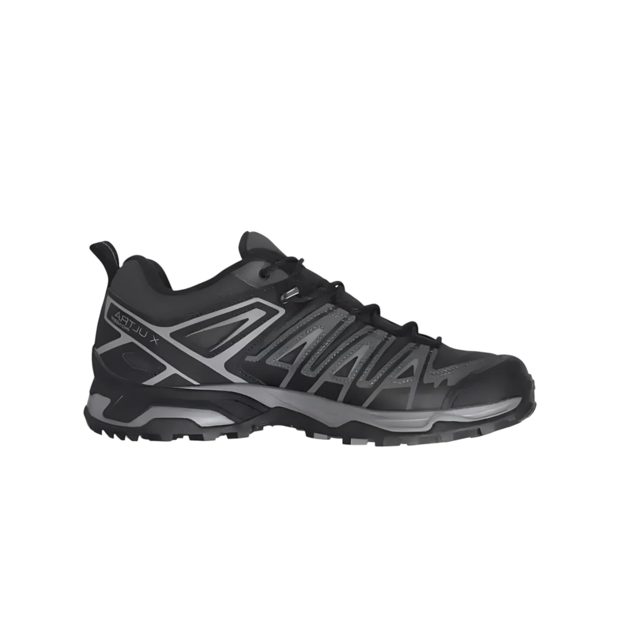 SALOMON X Ultra Pioneer Hiking / Trekking Shoes Men Low-Top Ink Black/Black/Gray