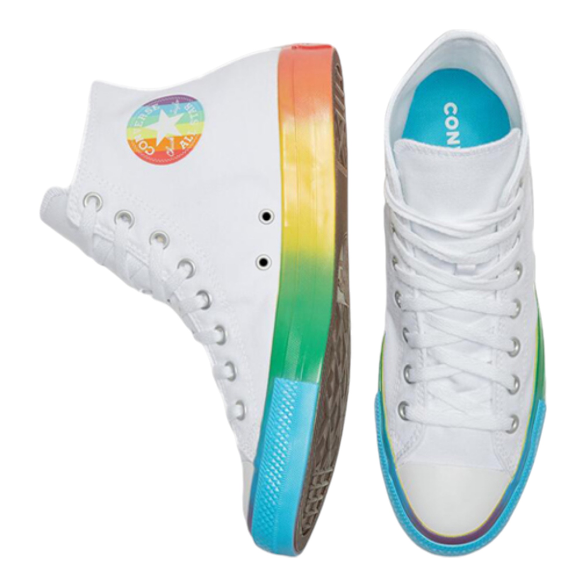 Converse Chuck Taylor All Star High 'Smiley - Pride'