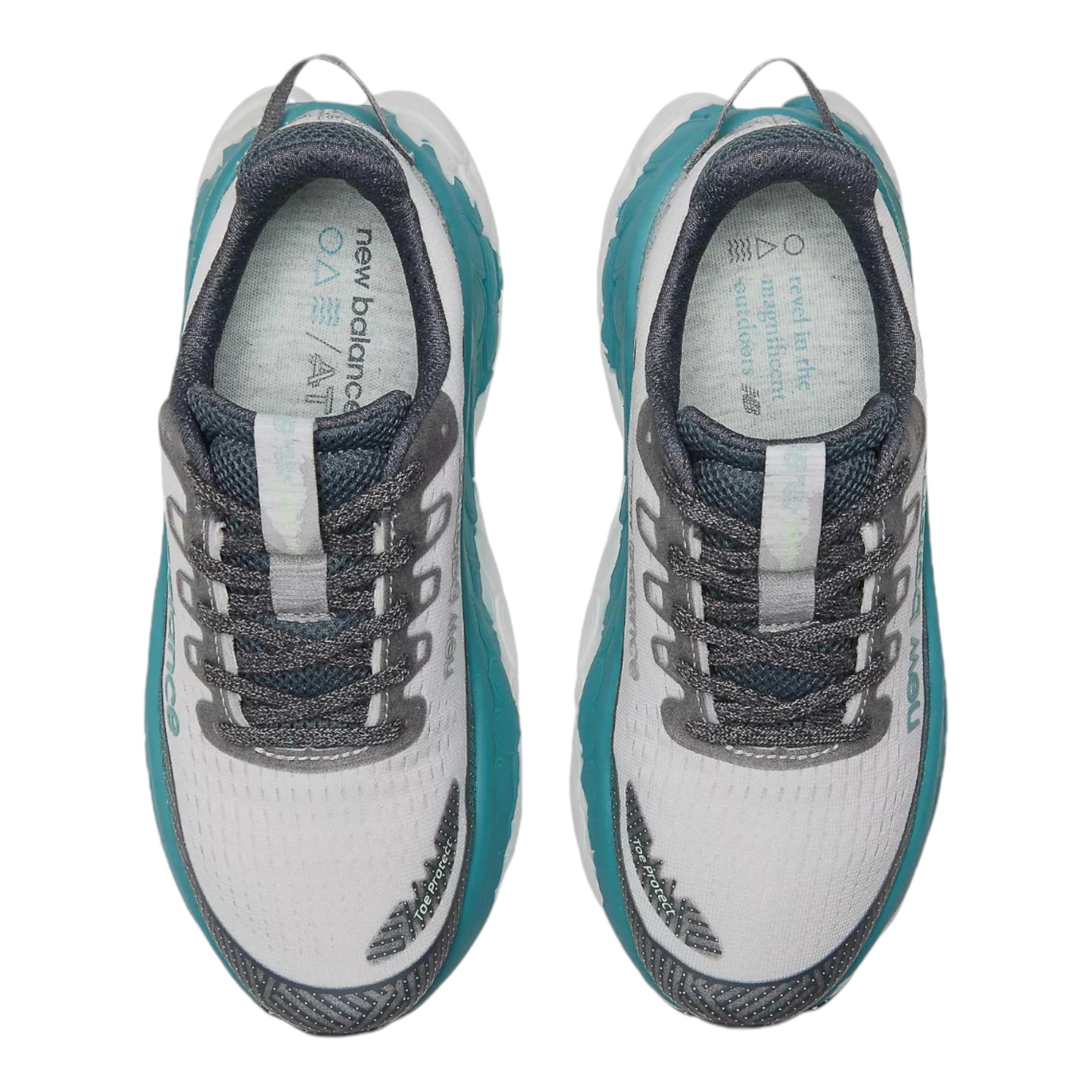 New Balance NB Fresh Foam Running Shoes Women's Low-Top Gray/White/Cyan