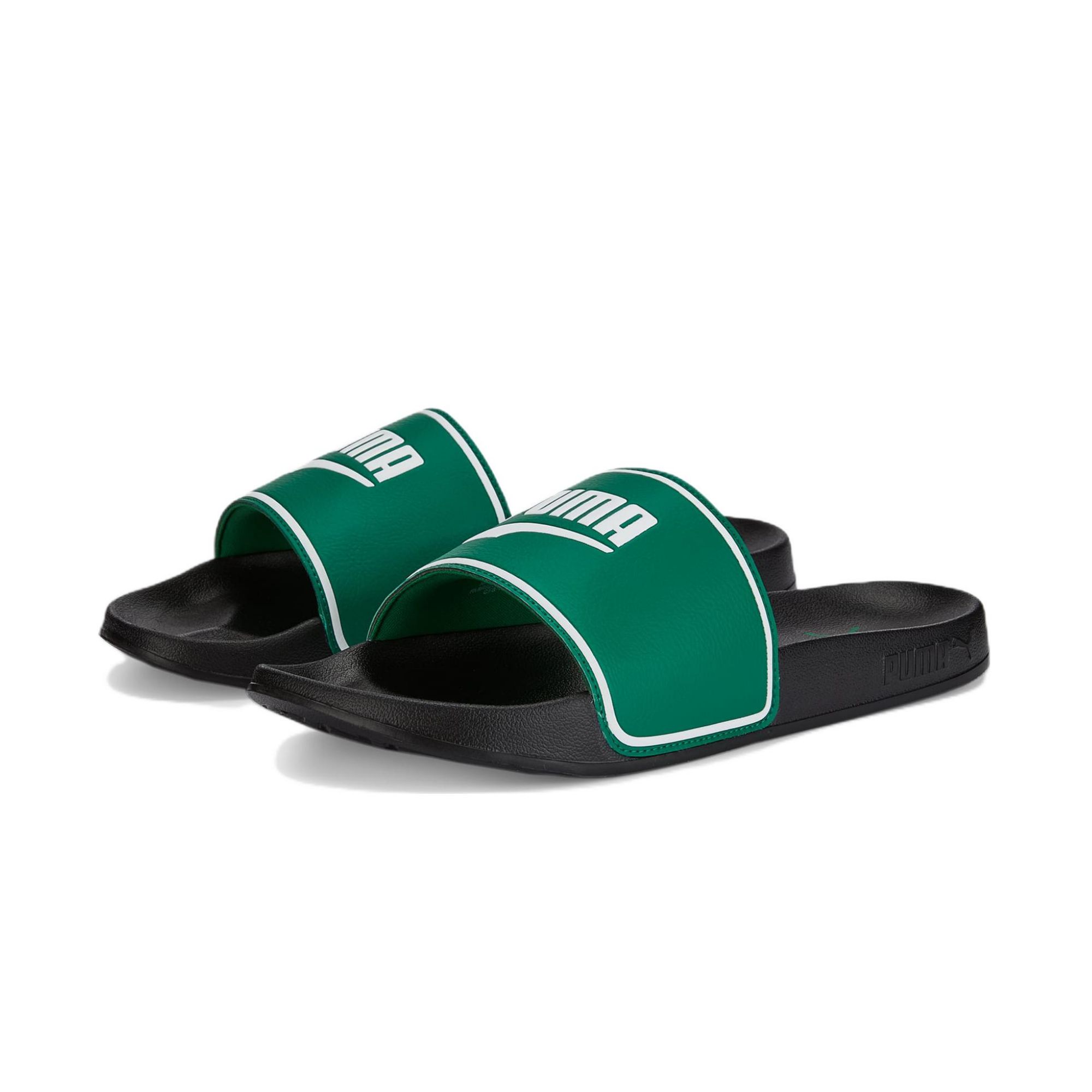 PUMA Leadcat Series Flip-flops Men Black/Green/White