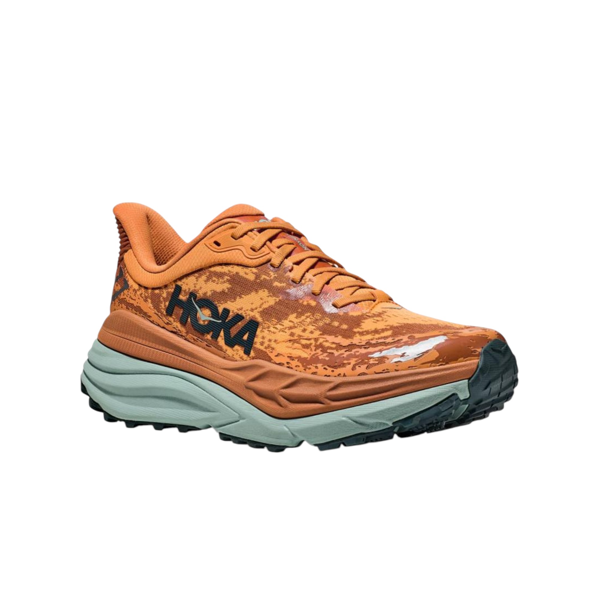 HOKA ONE ONE Stinson 7 Logo-Printed Lace-Up Sneakers