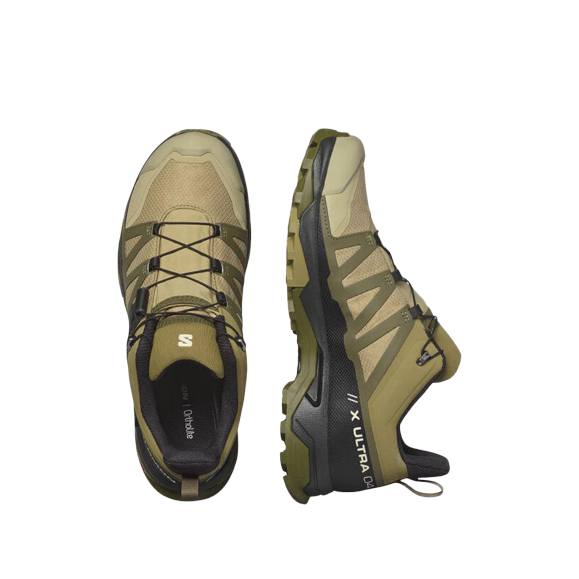 SALOMON X Ultra 4 Outdoor Shoes Men Low-Top Green