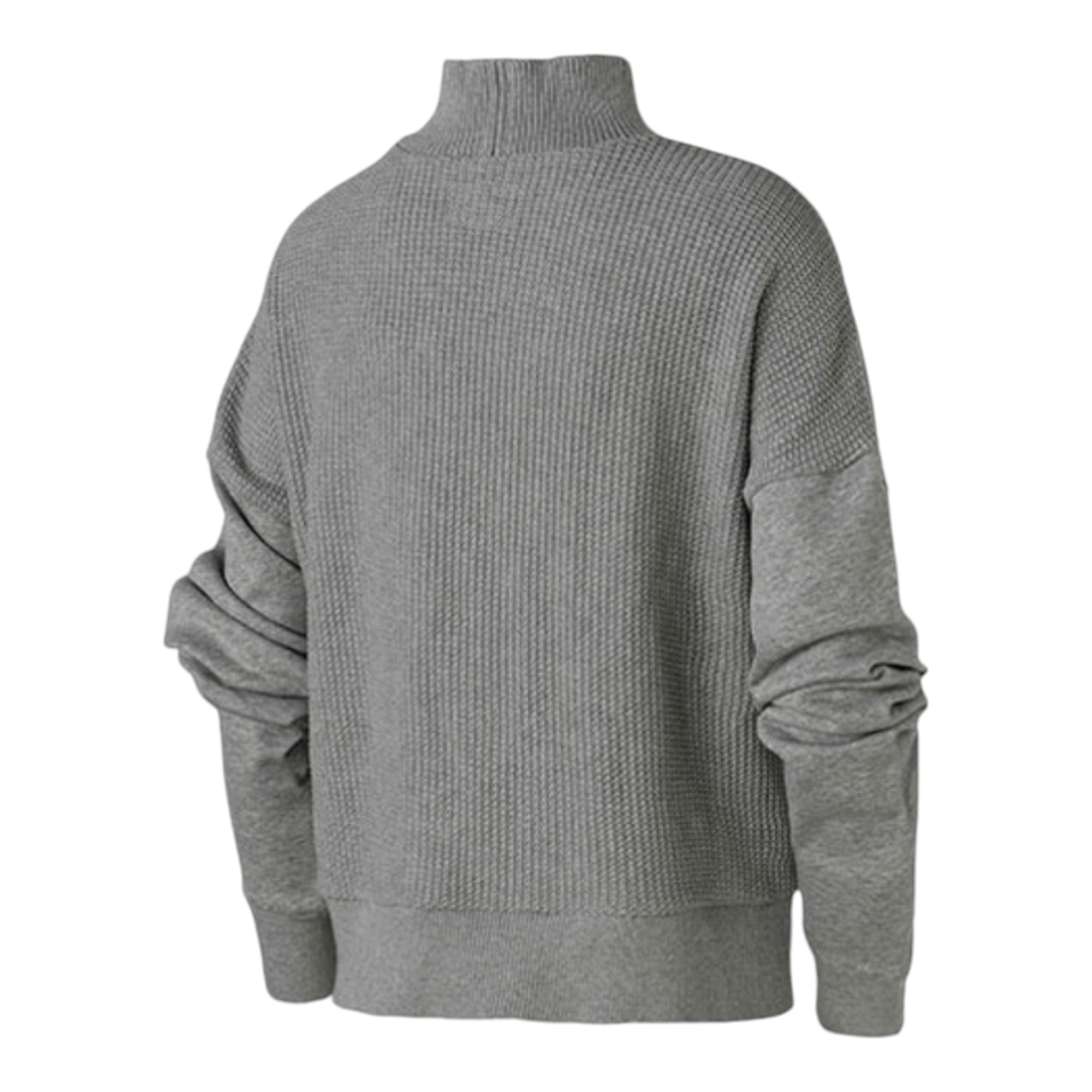 Converse Mock Neck Knitwear Women's Gray