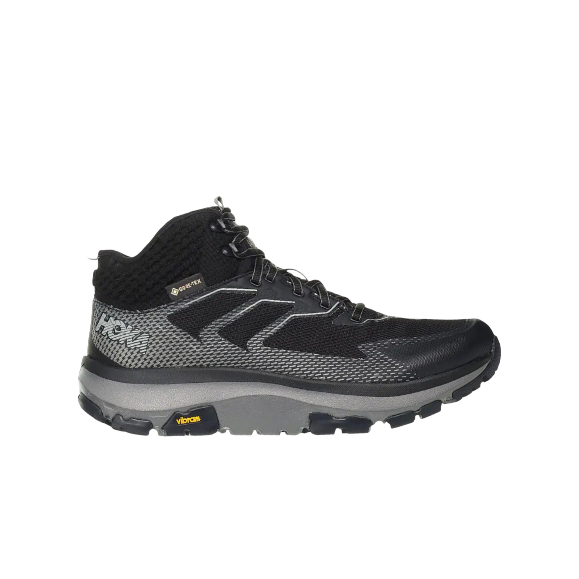 HOKA ONE ONE Running Shoes Men Mid-Top Black/Grey