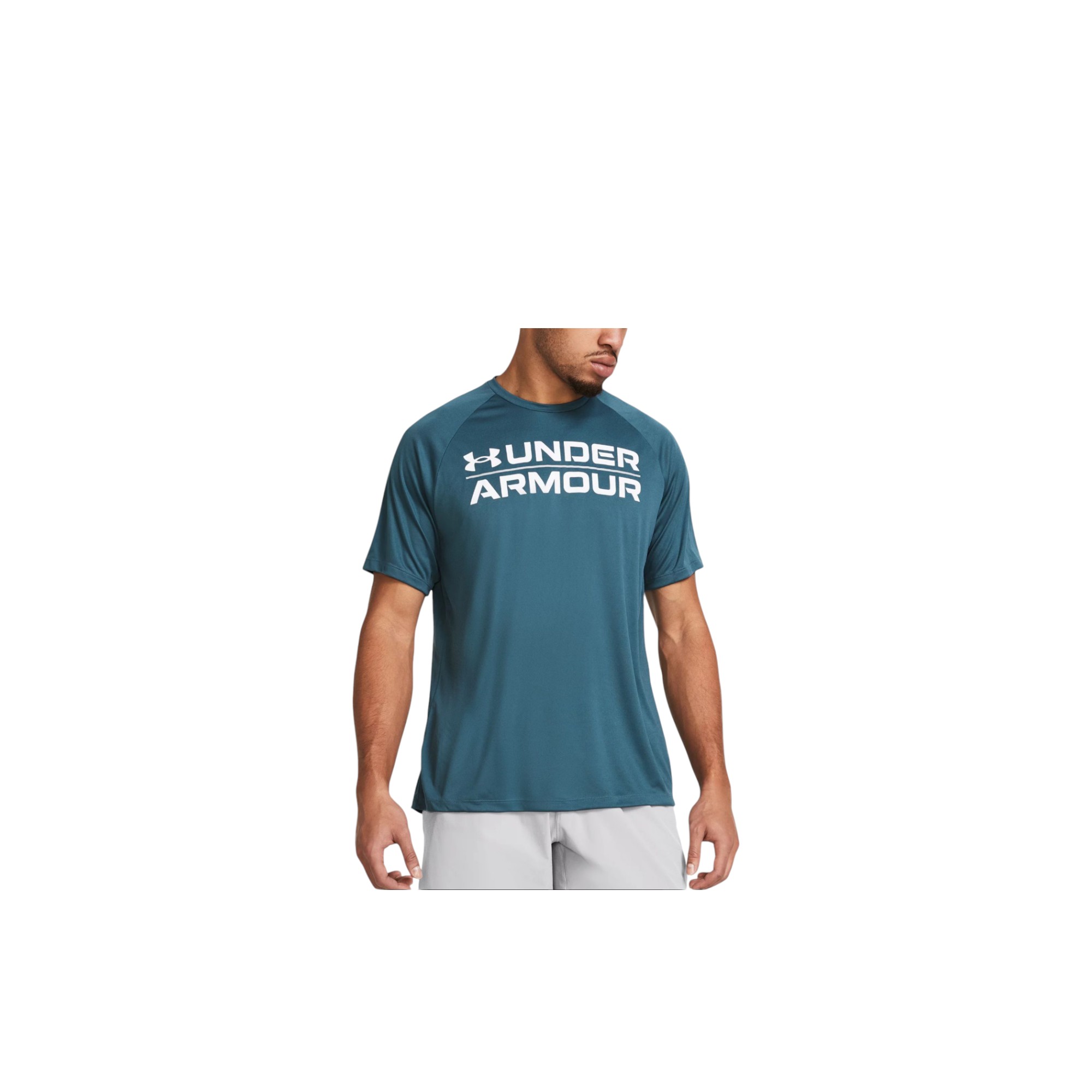 Under Armour Velocity T-Shirts Men Dark Cyan