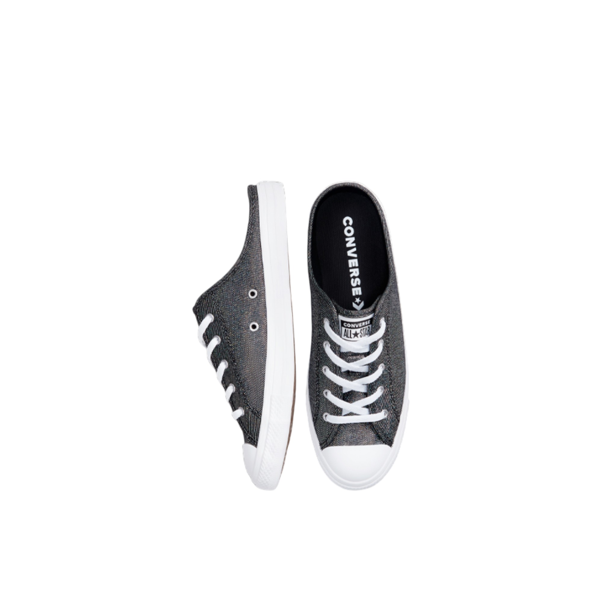 Converse Women's Chuck Taylor All Star Dainty Mule Slip 'Industrial Glam - Metallic Silver'