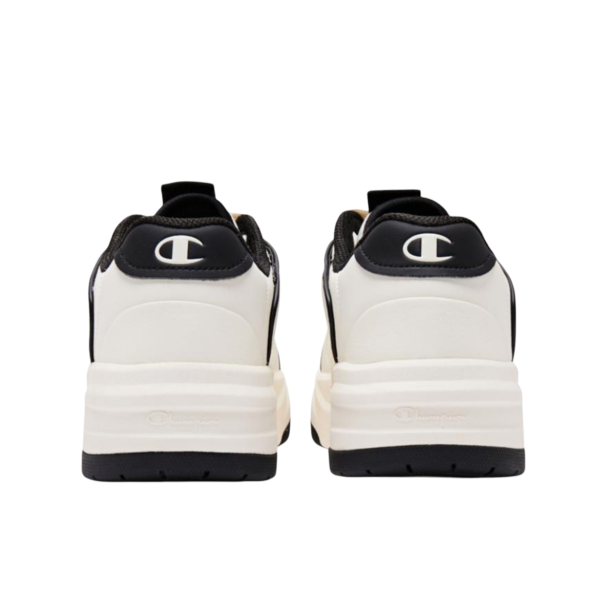 Champion Skateboard Shoes Men Low-Top Black/White