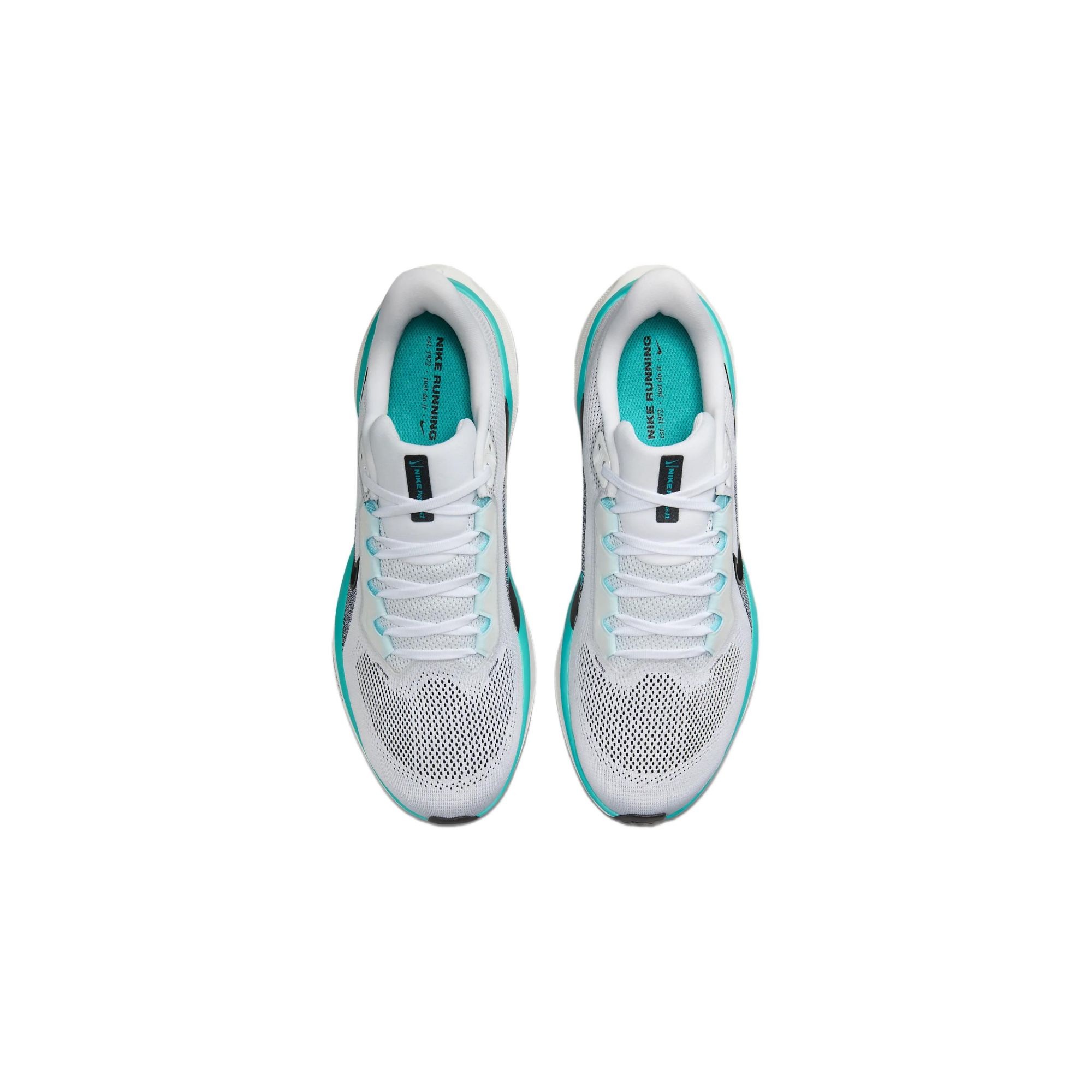 Nike Pegasus 41 Running Shoes Men Low-Top White/Dusty Cactus/Glacier Blue/Black