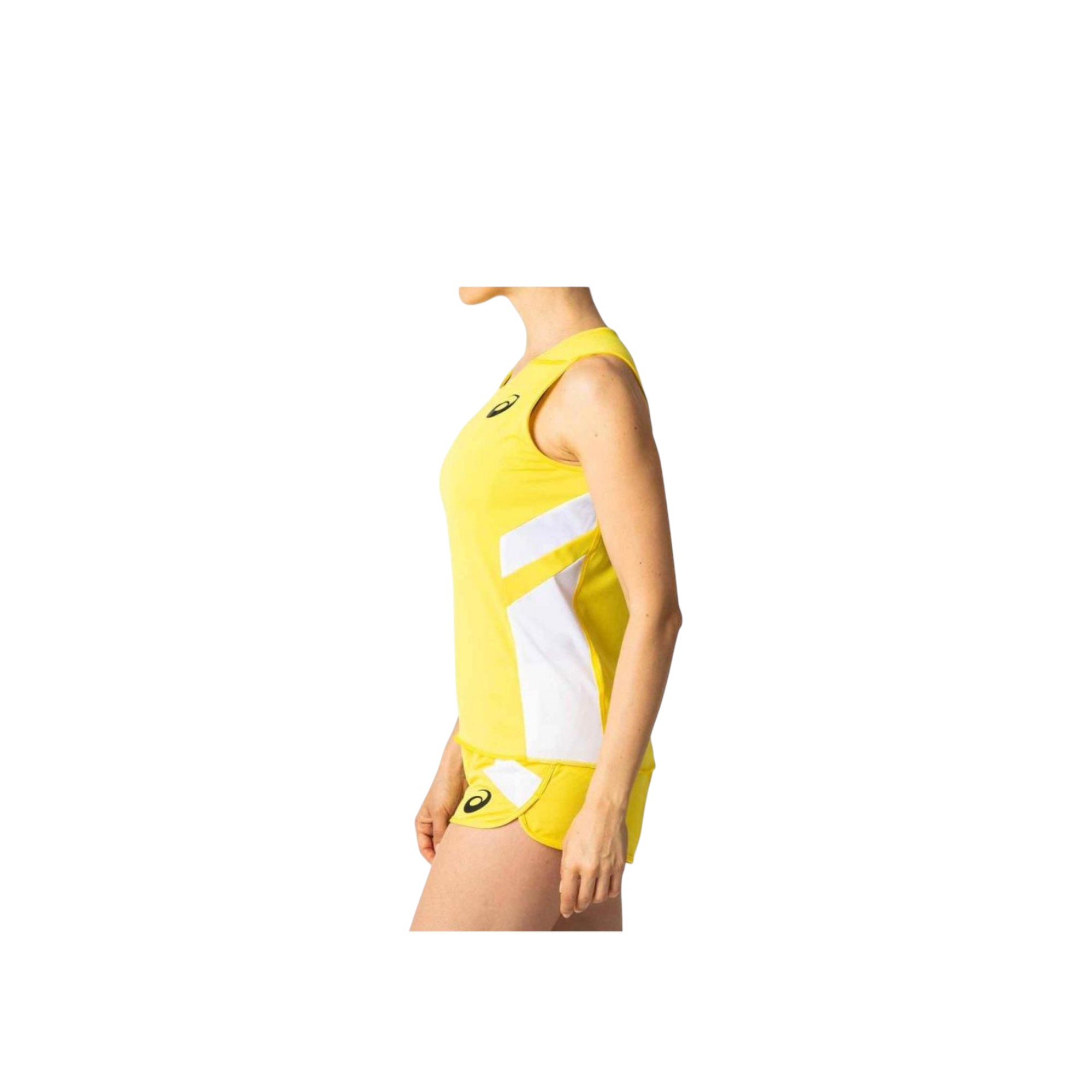 Asics Tank Tops Women's Yellow