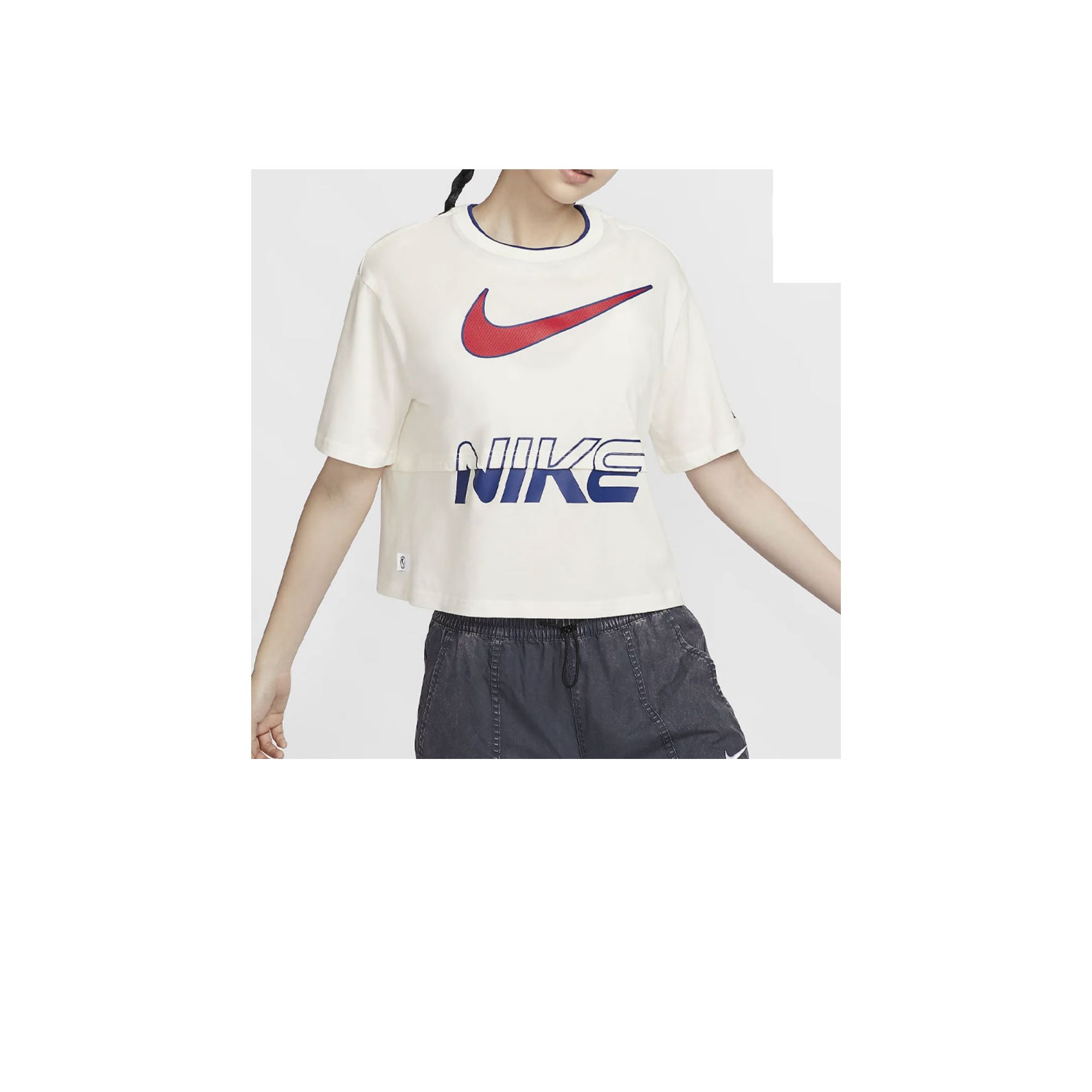 Nike T-Shirts Women's Sail White