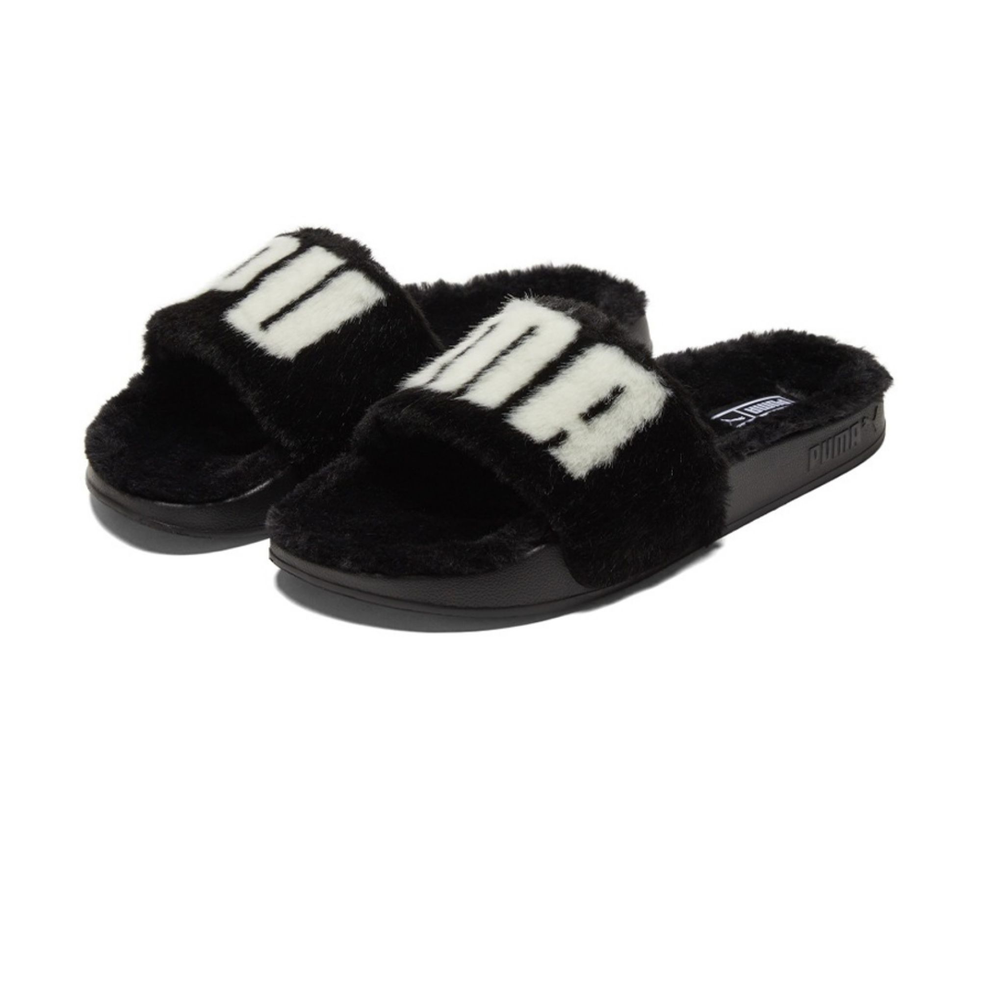 PUMA Slide Slippers Women's Black/White