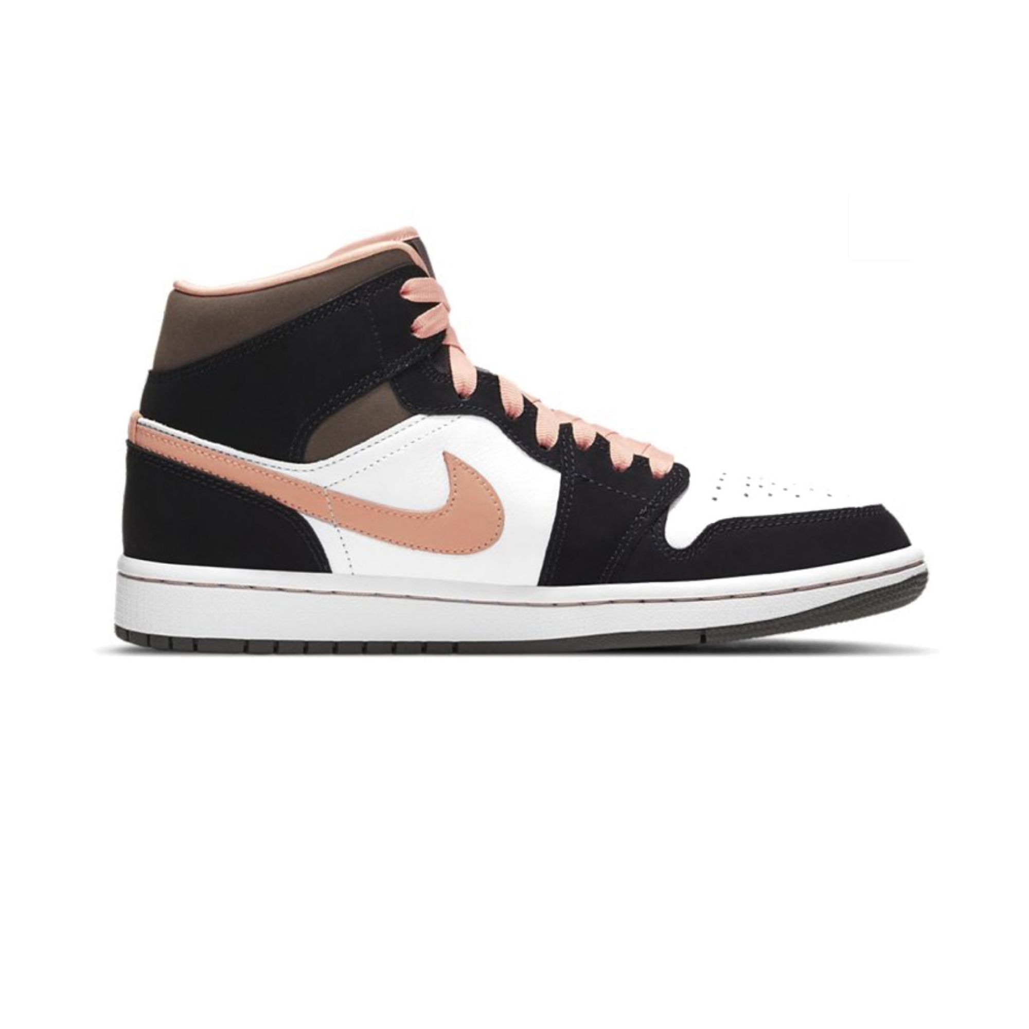 Jordan 1 Mid Peach Mocha Women's