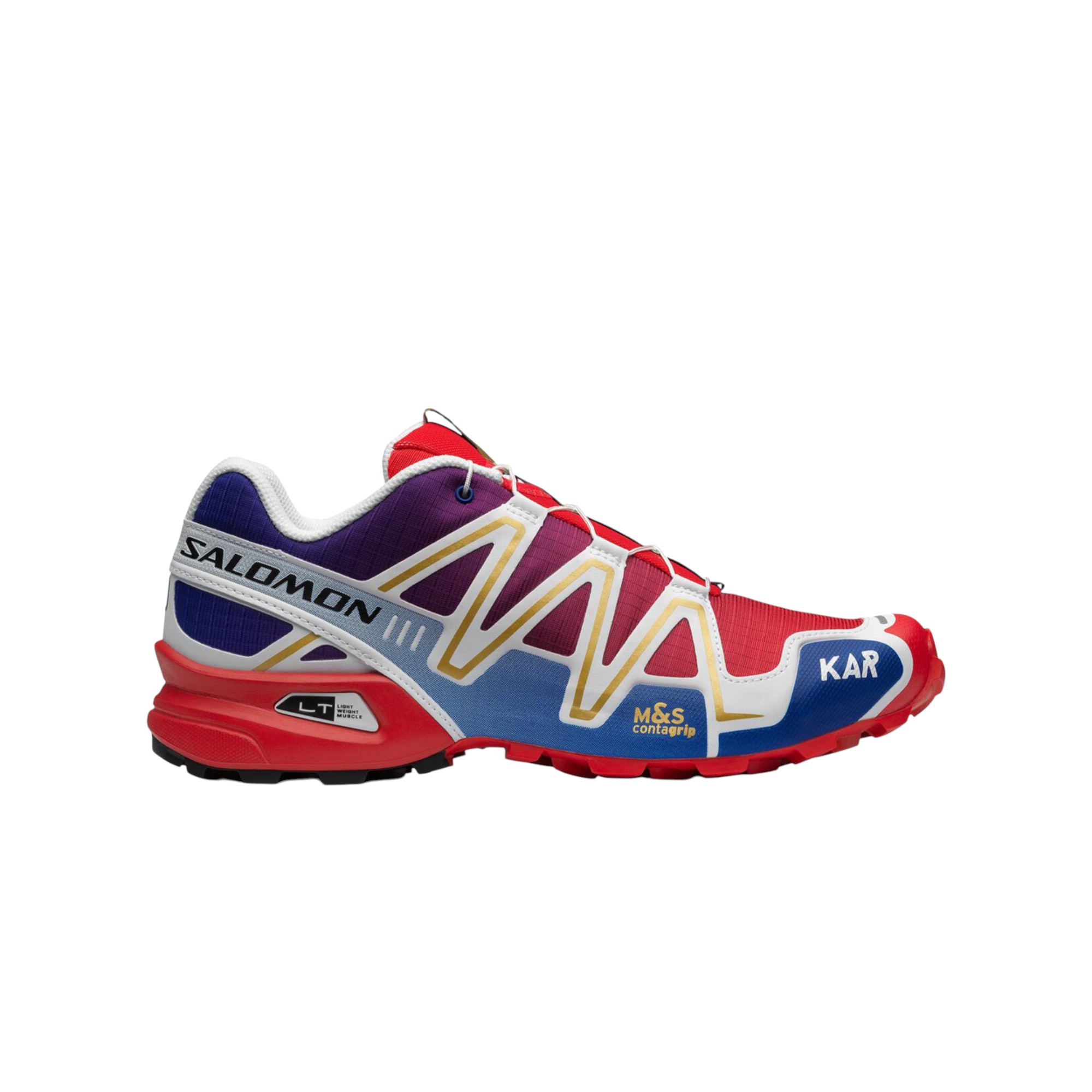 SALOMON Speedcross 3 Outdoor Shoes Unisex Low-Top Red/Blue