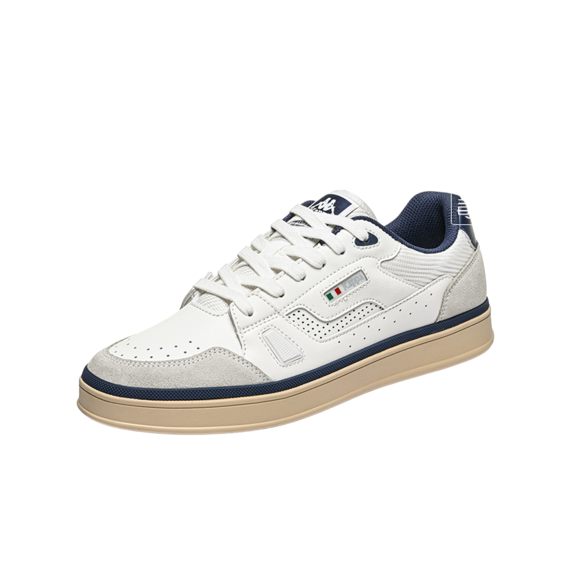 Kappa Skateboard Shoes Men Low-Top Blue