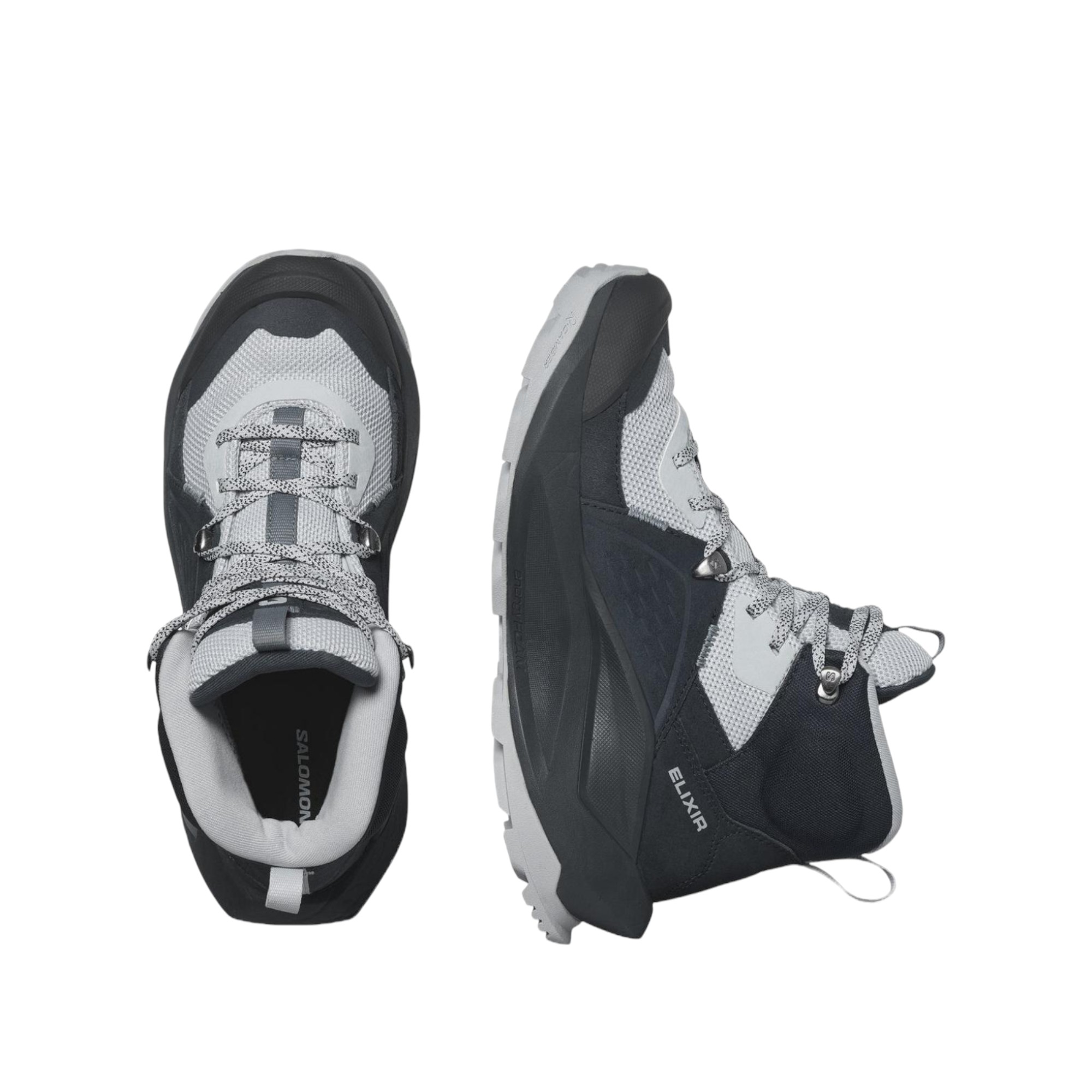 SALOMON Women's Elixir Mid GORE-TEX 'Carbon Flint Stone'