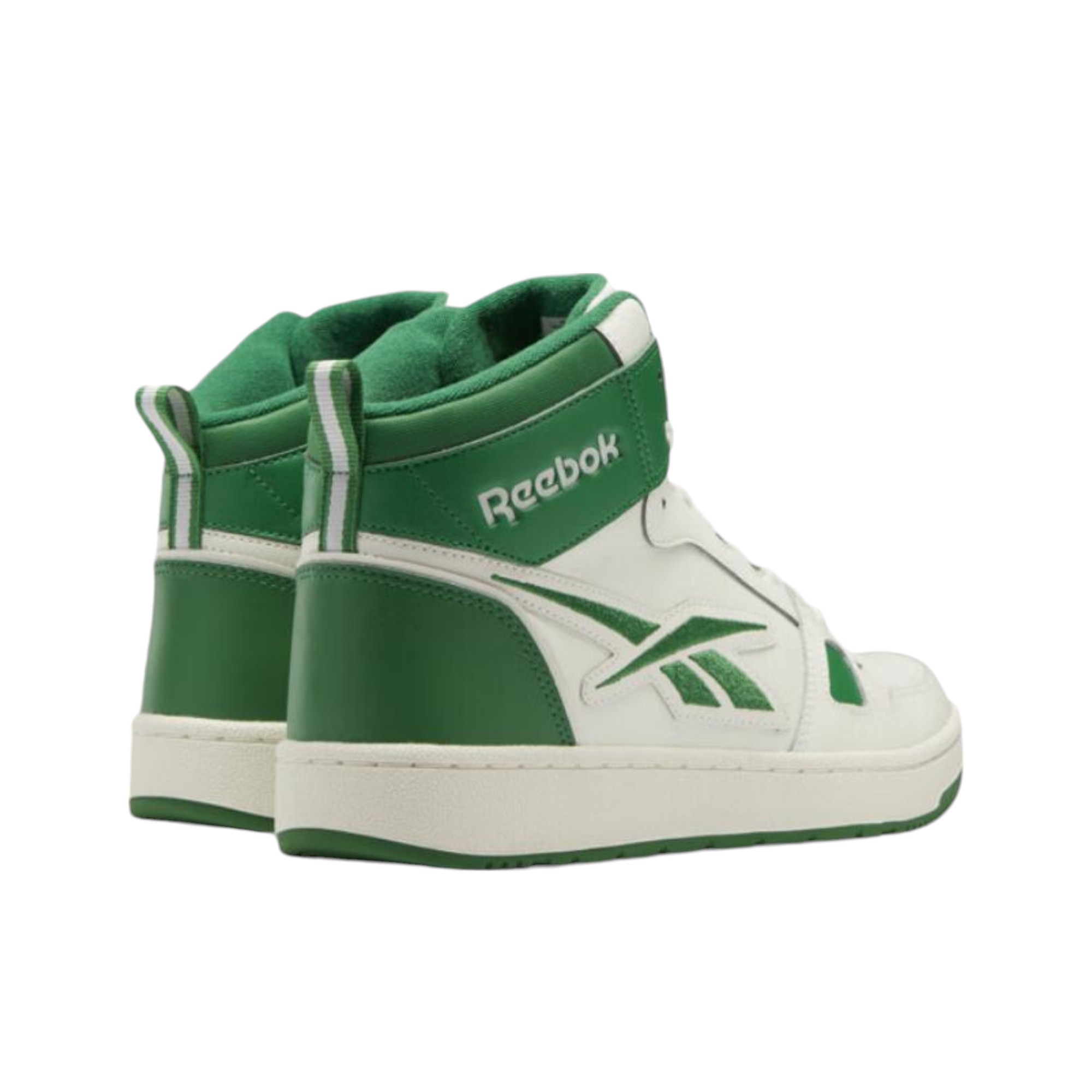 Reebok Resonator Vintage Basketball Shoes Unisex Mid-Top White/Green