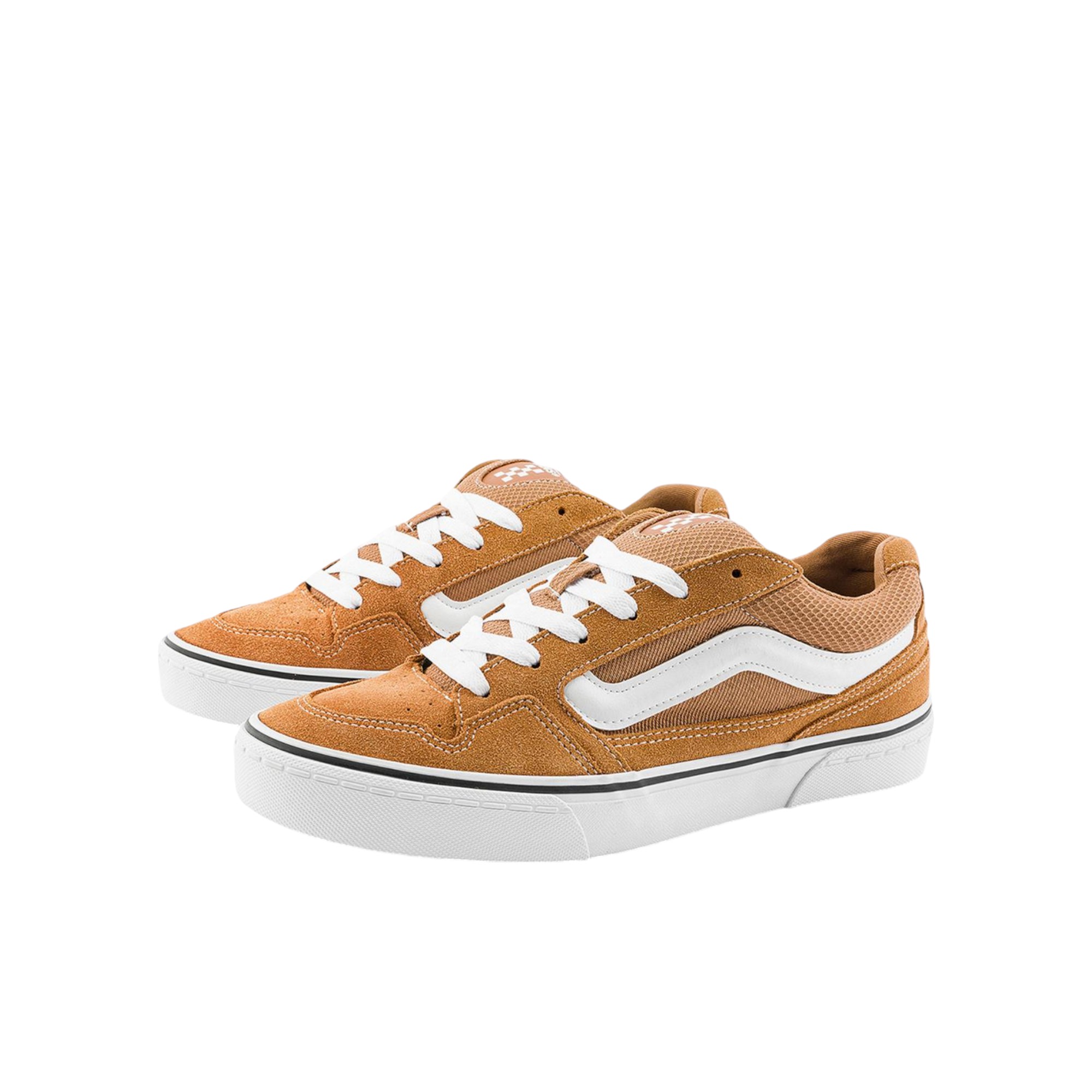 Vans Skateboard Shoes Men Low-Top Brown