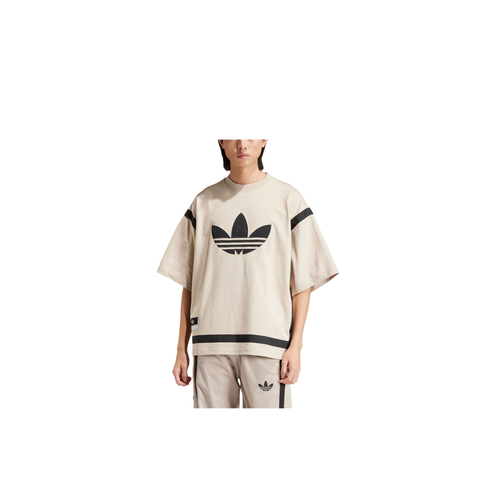 adidas originals Classic Street Premium Adibreak Tee Beige