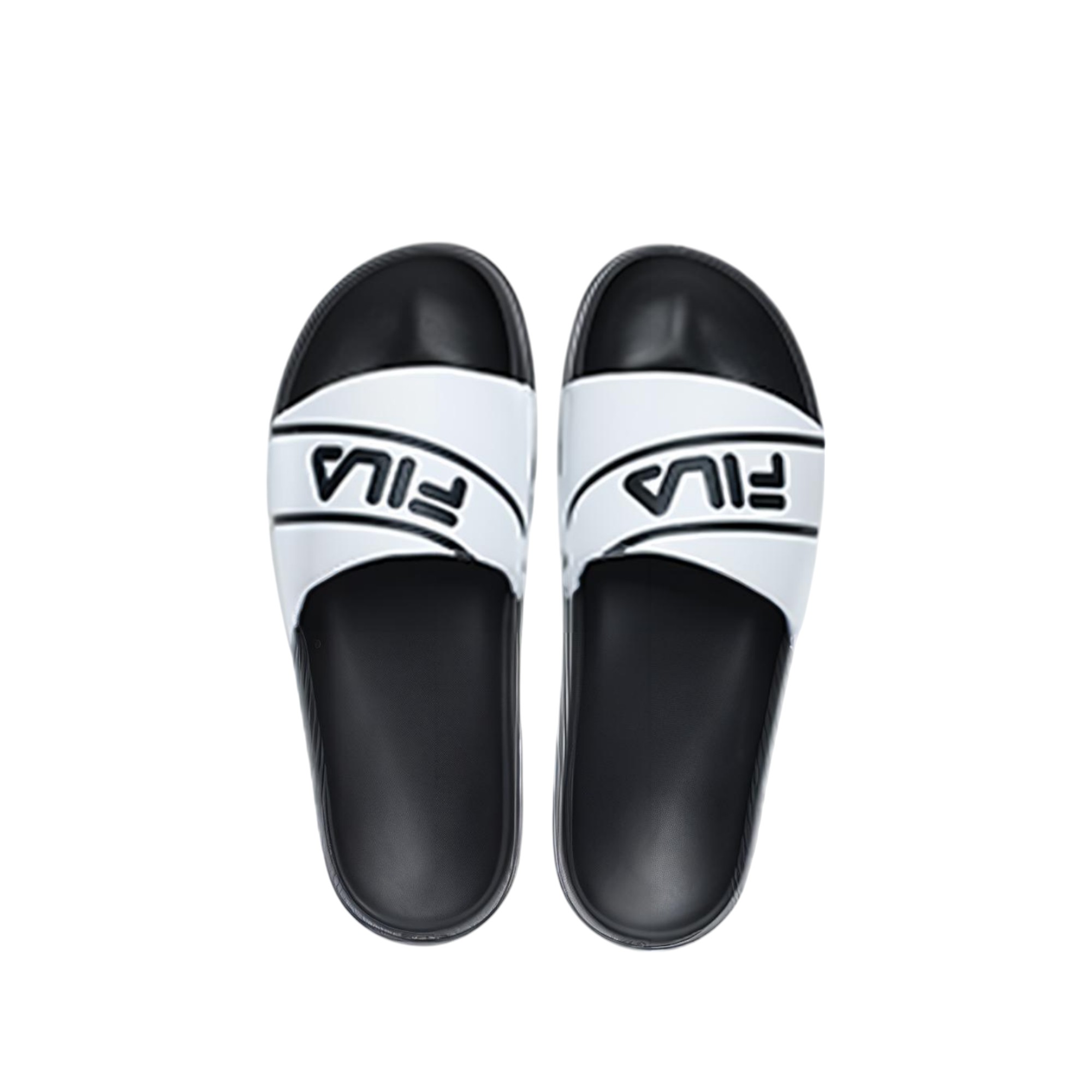 FILA Drifter Slide Slippers Men White/Blue